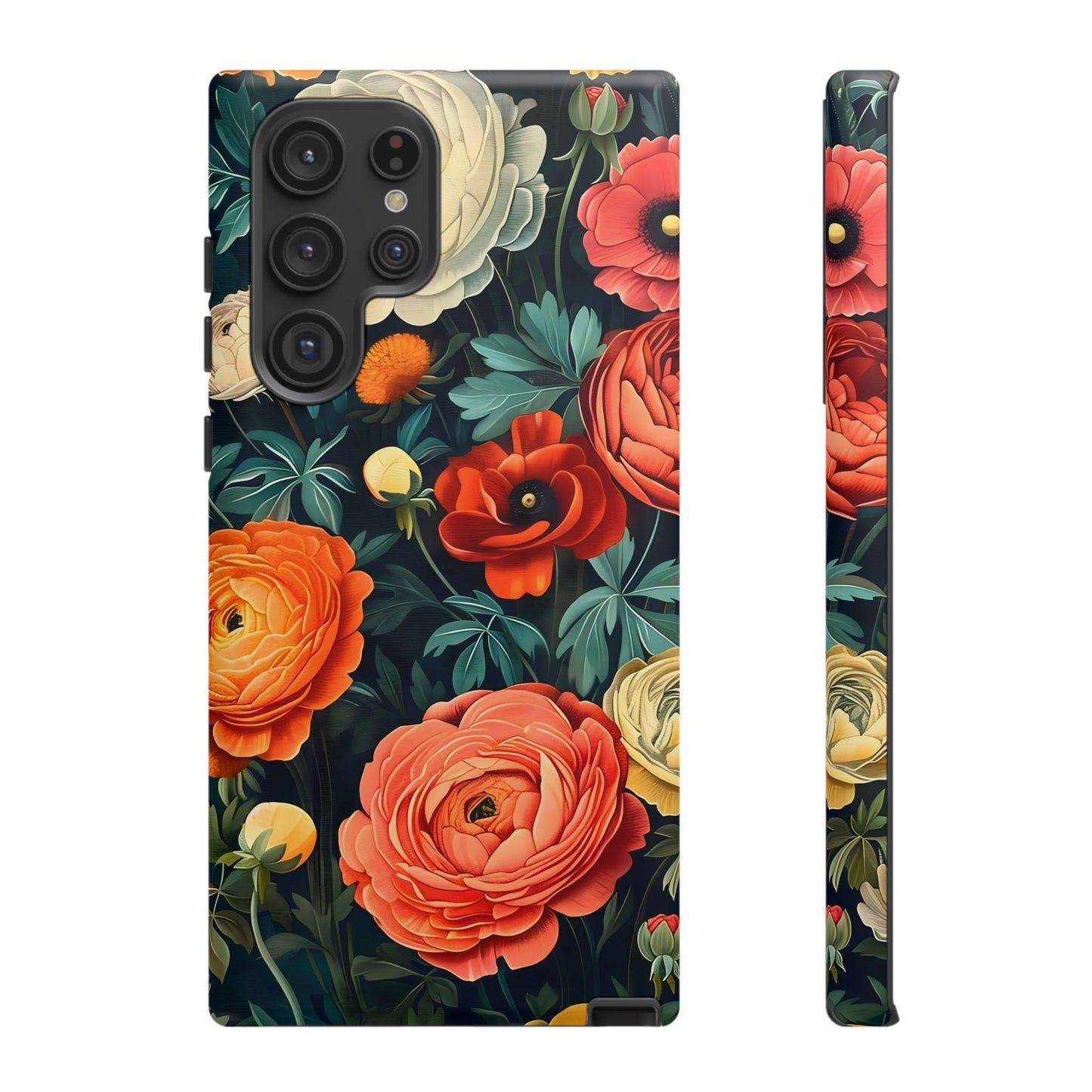 Floral Phone Case, Tough Cases - Stylish Protection, Gifts for Her, Nature Lover Decor, Floral Accessories