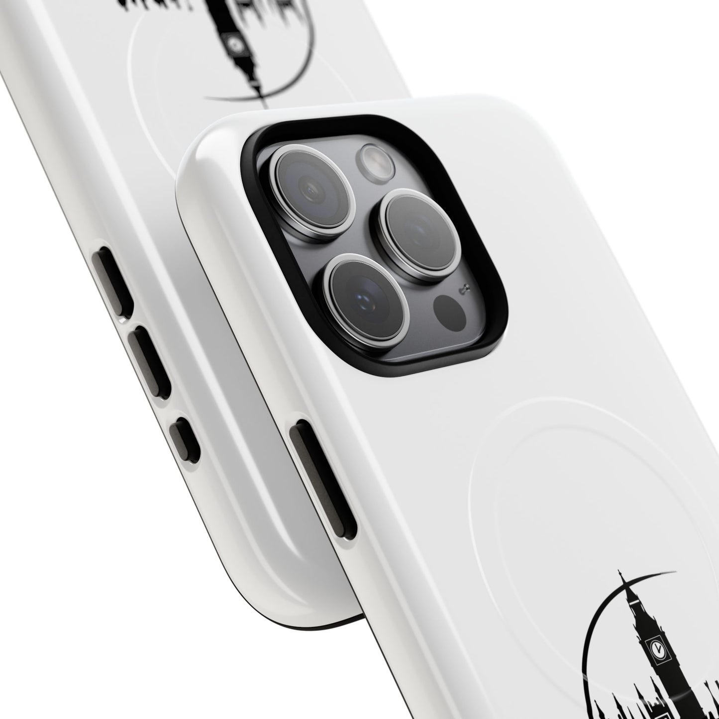Stylish Tough Magnetic Phone Case with London Skyline, Unique Design, Perfect Gift for Travelers, Phone Protection, Customizable Accessories