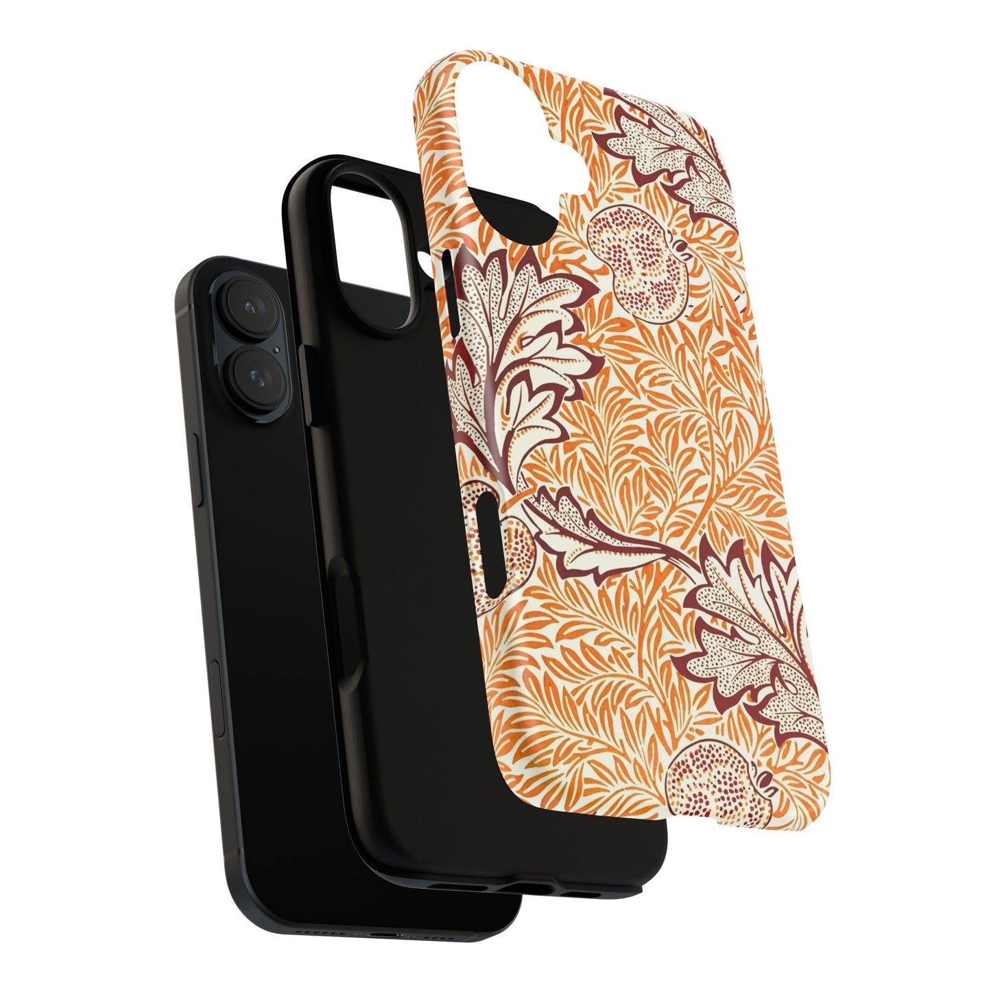 Stylish Phone Case, Tough Cases with Floral Design, Protective Cover, Gift for Her, Cute Phone Accessory