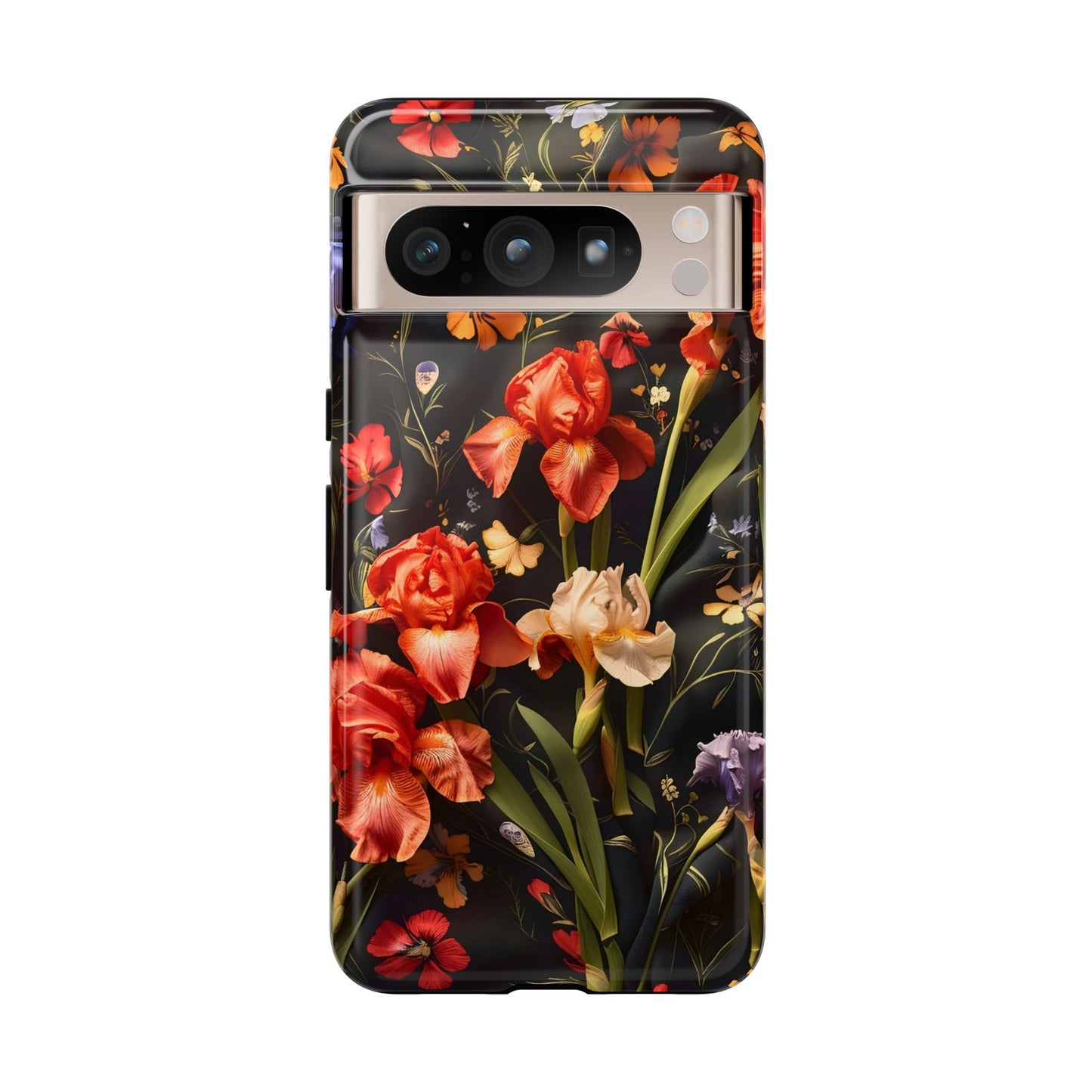 Floral Tough Case for Phone, Durable Protective Phone Cover, Gift for Flower Lovers, Phone Accessories, Spring Vibes