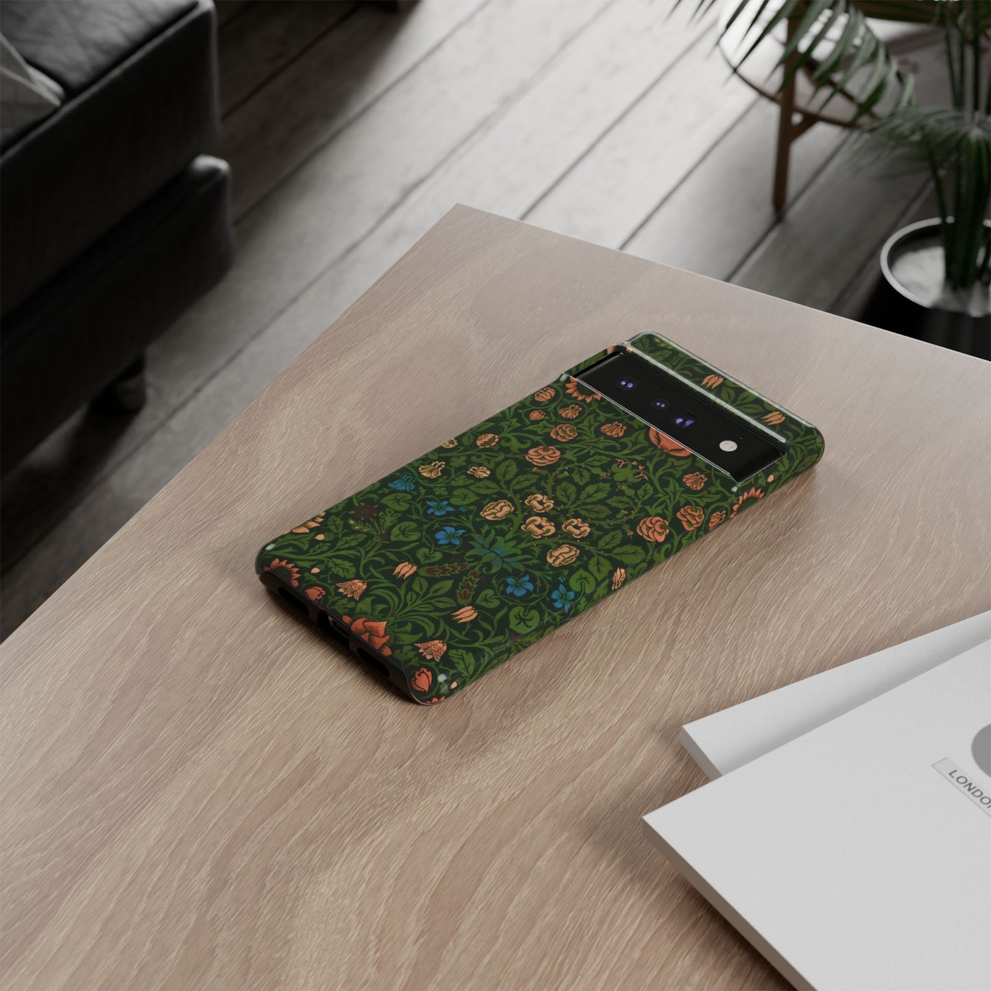 Crimson Leaf Whirl – Phone Case - Tough Cases