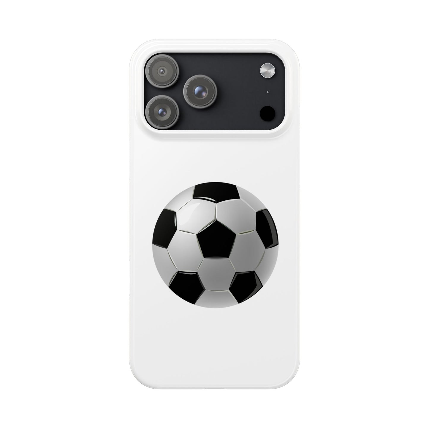 Soccer Ball Slim Phone Cases - Perfect for Sports Lovers, Gift for Athletes, Birthday Present, Stylish Accessories, Phone Protection