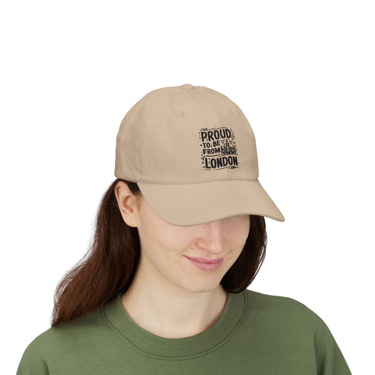 Proud London Dad Cap, Classic Cap for Fathers, Casual Style, Gift for Dads, London Pride Cap, Everyday Wear