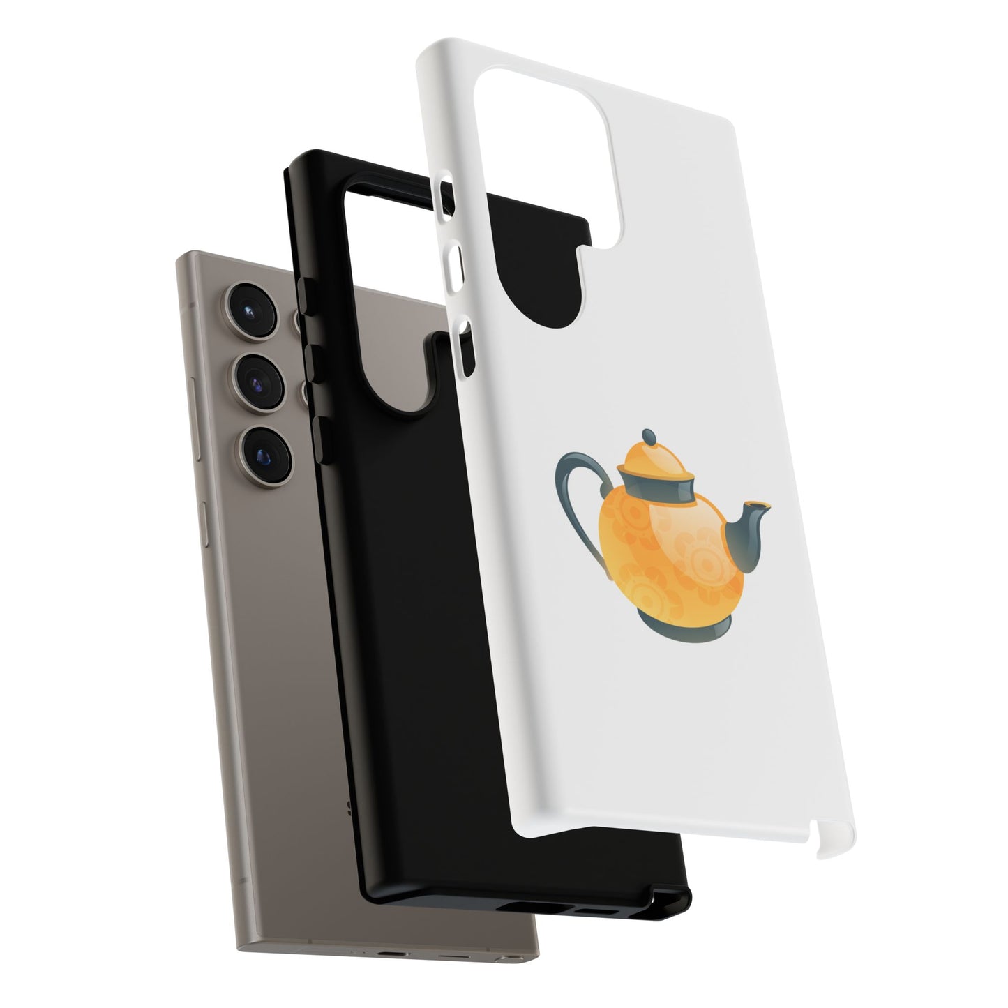 Stylish Phone Case with Teapot Design, Perfect Gift for Tea Lovers, Unique Accessory for Any Occasion, Durable Protection, Trendy Tech Gear