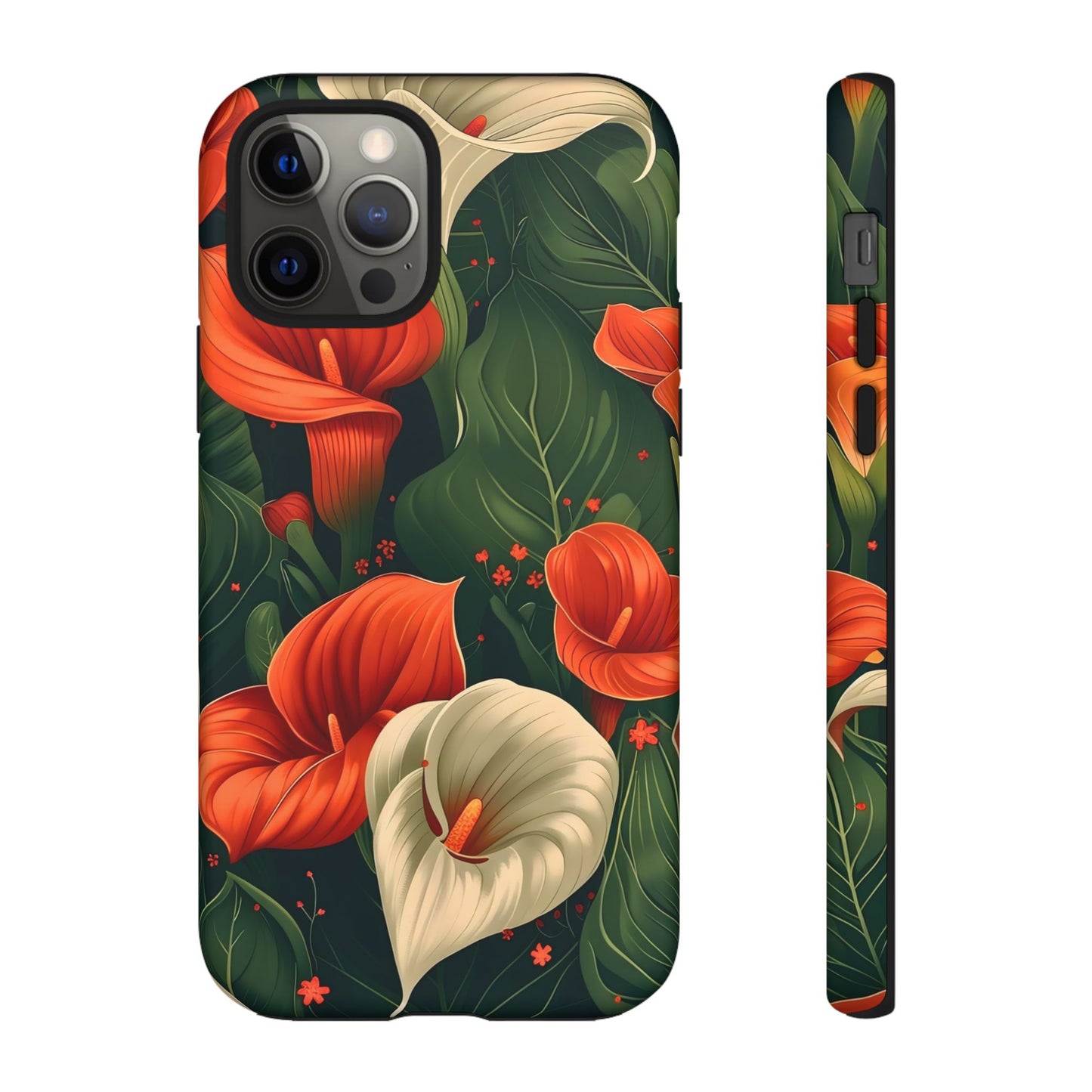 Floral Phone Case, Tough Cases for Stylish Protection, Gift for Her, Nature Lovers, Phone Accessories, Trendy Tech