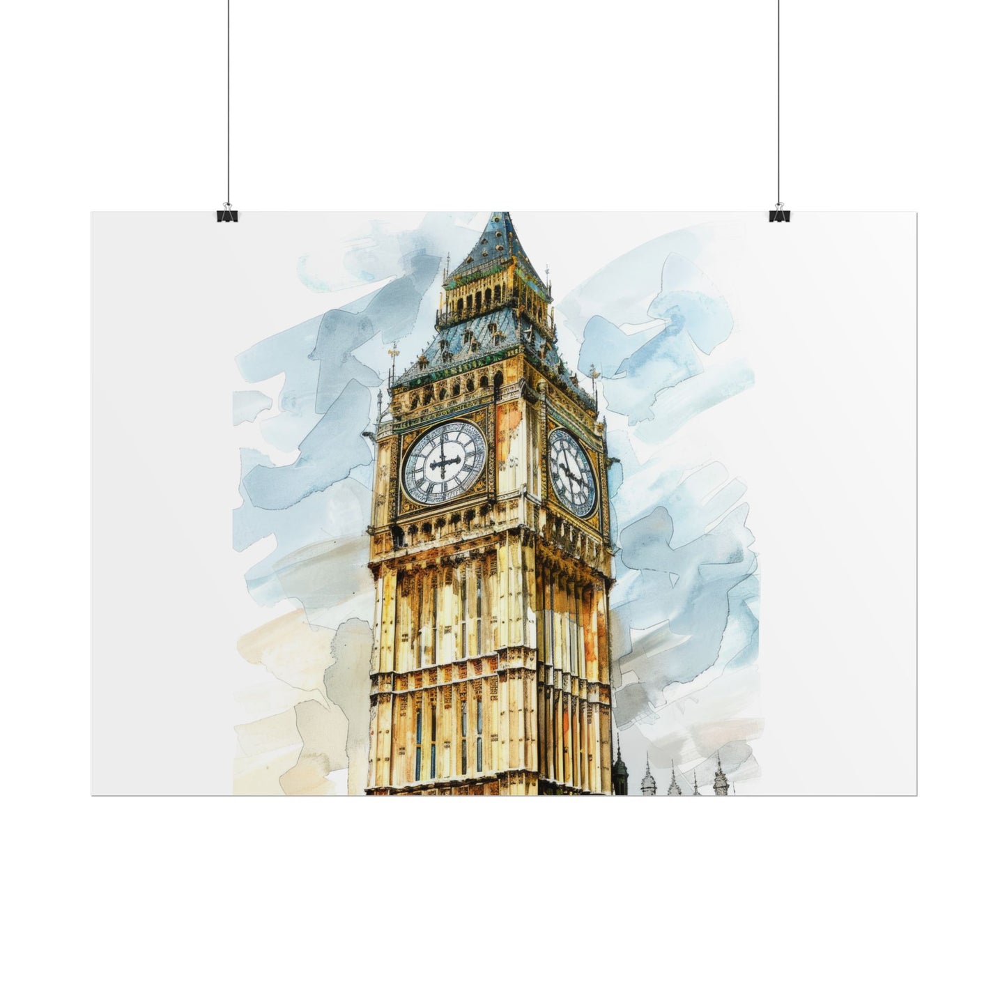 London Tower Rolled Posters