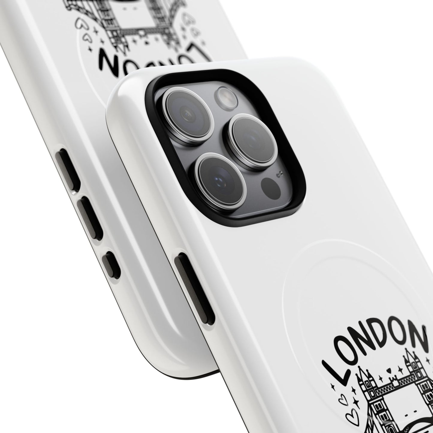 London Vacation Magnetic Case, Unique Phone Cover for Travelers, London Souvenir, Gift for Tourists, Stylish Phone Accessory