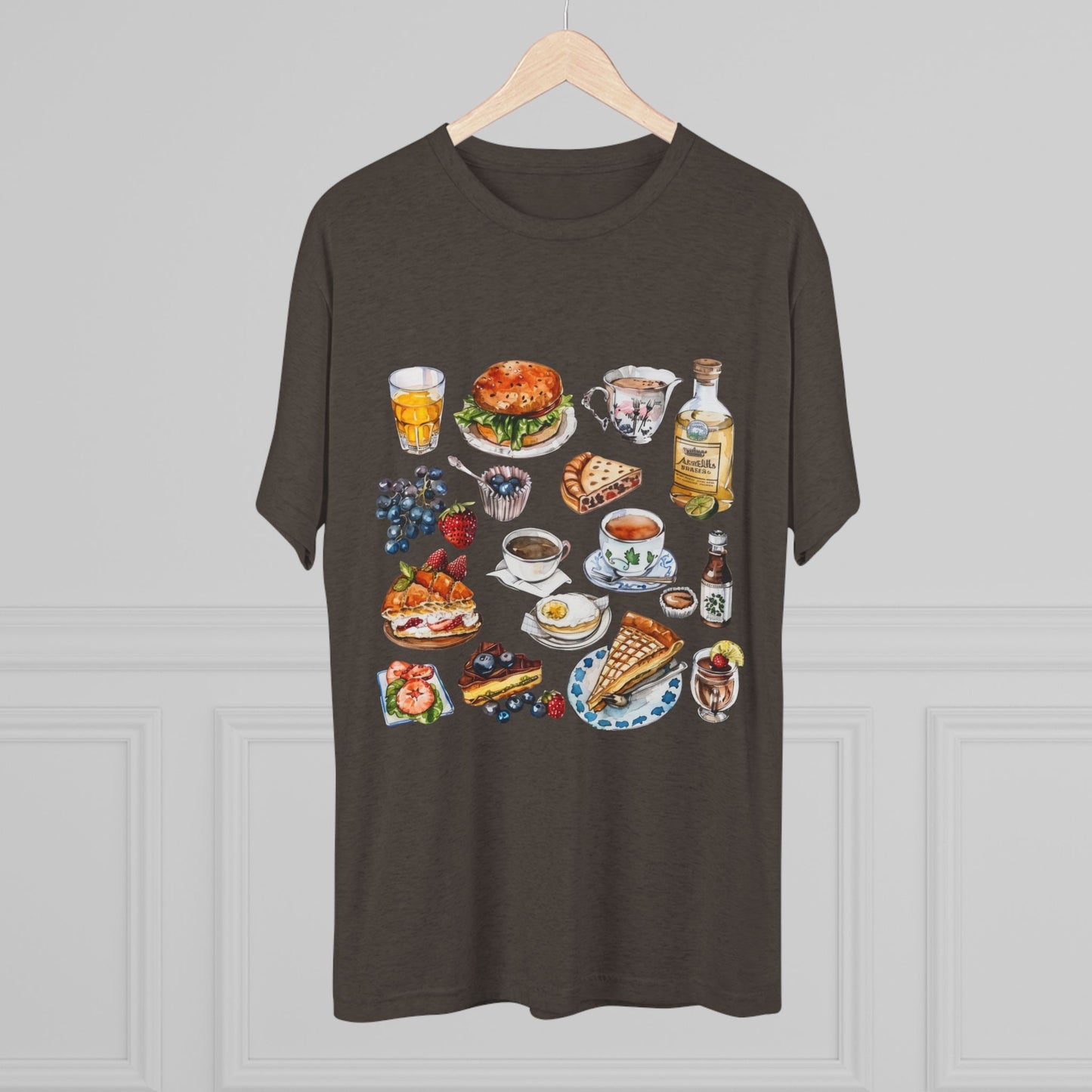 Vintage England Cozy Unisex Tri-Blend Crew Tee