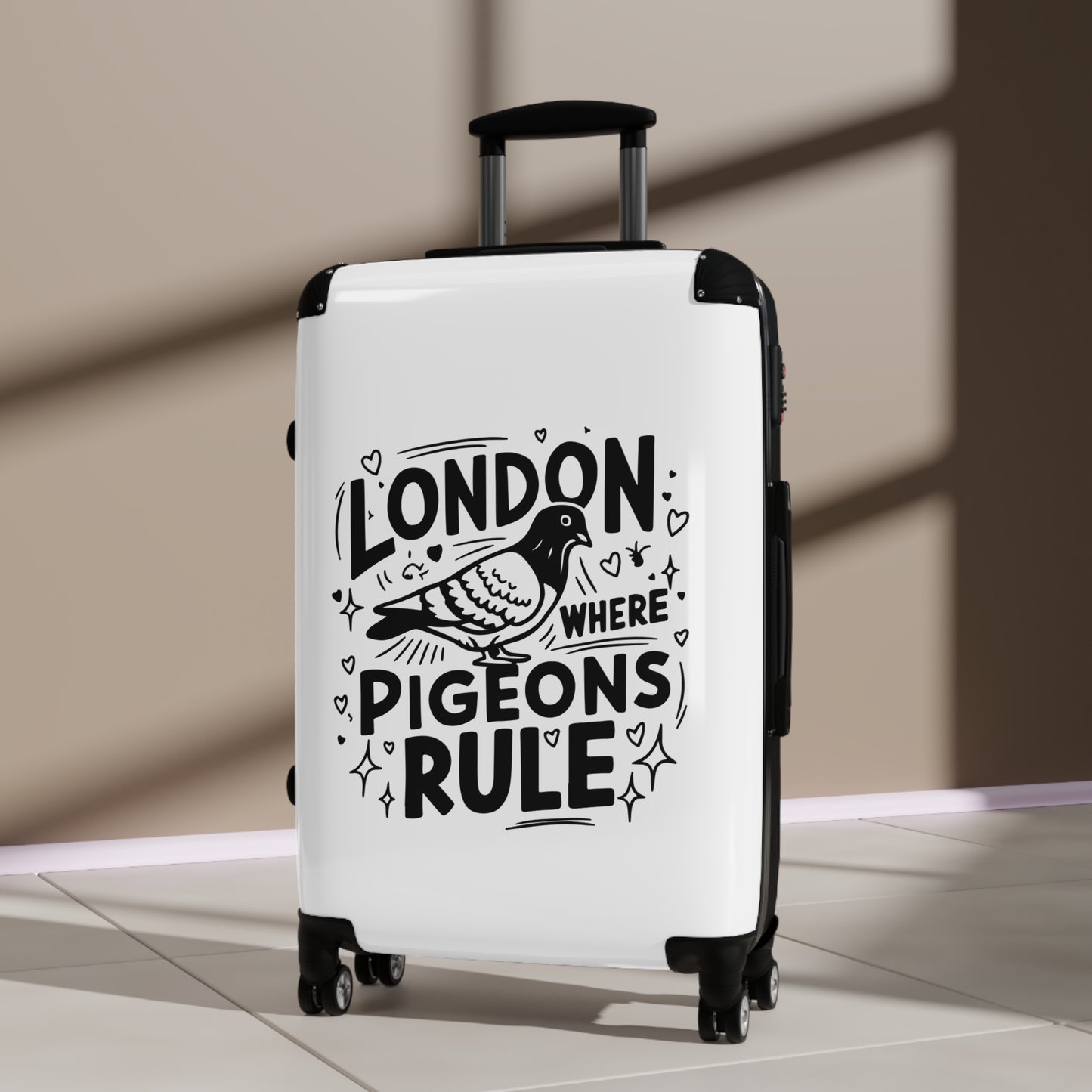 Pigeons Rule in London - Suitcase