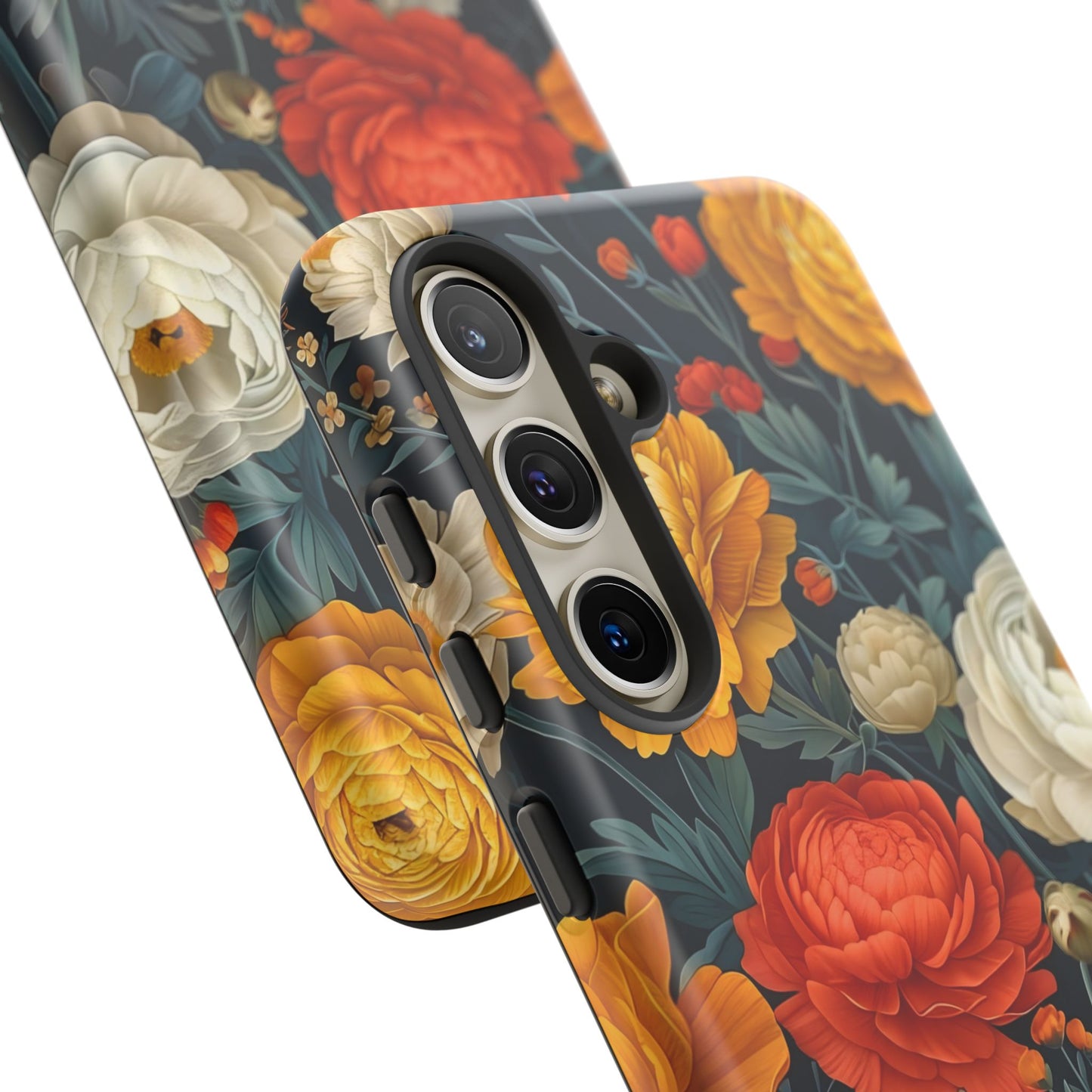 Floral Tough Case for Phones | Durable Floral Phone Cover, Boho Chic, Unique Gift for Her, Phone Protection, Flower Design