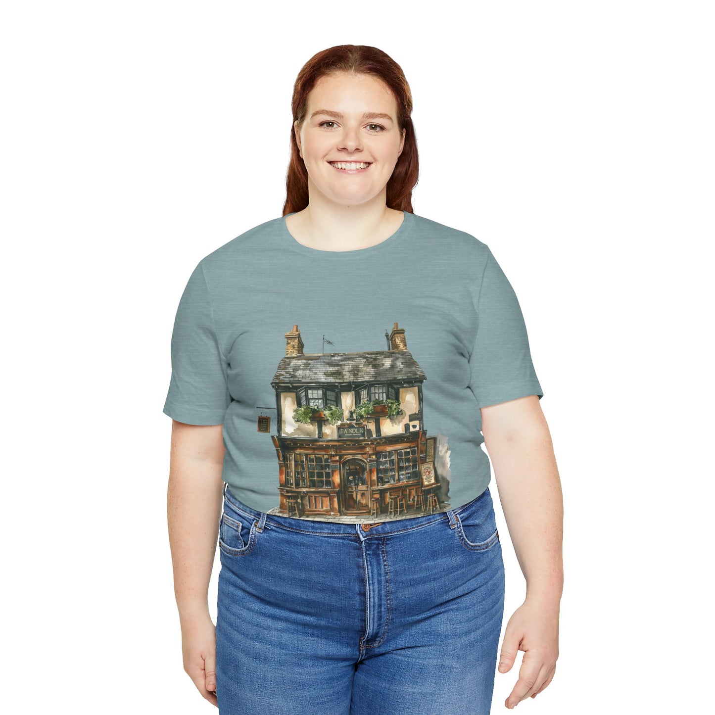 Unisex Jersey Short Sleeve Tee - Charming & Cozy - Life in a British Village House