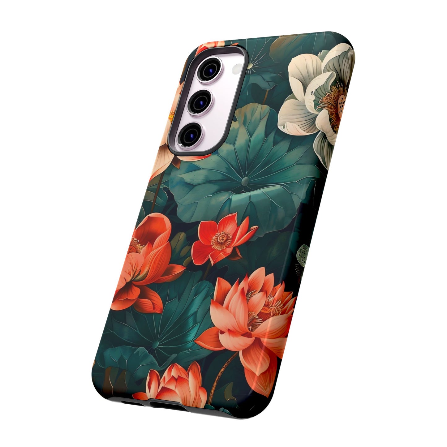 Flower Phone Case, Floral Phone Cover, Tough Case for Floral Lovers, Gift for Her, Stylish Tech Accessories