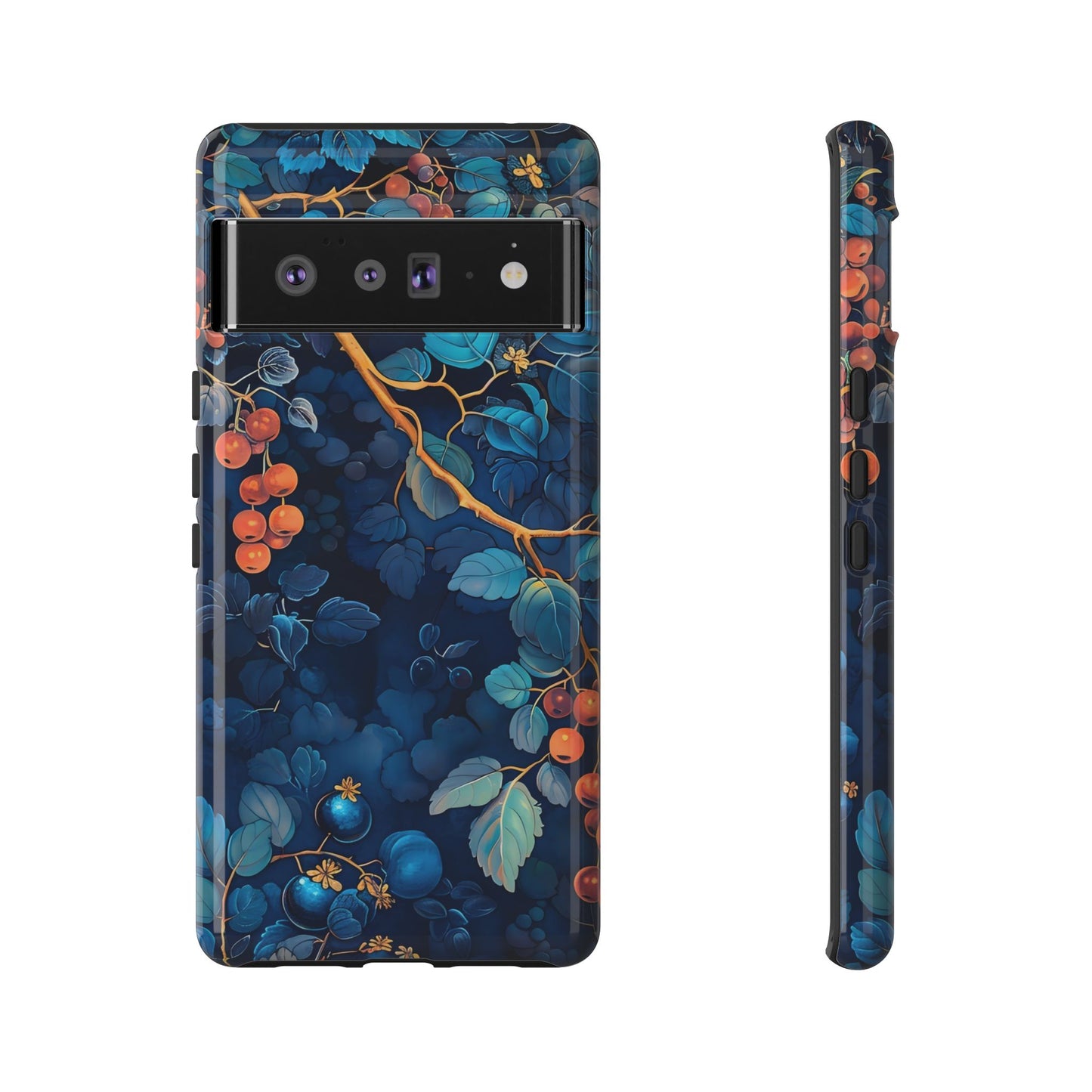 Artistic Phone Case with Floral Design, Tough Cases for iPhone, Nature-Inspired Accessory, Unique Gift for Her, Protective Cover