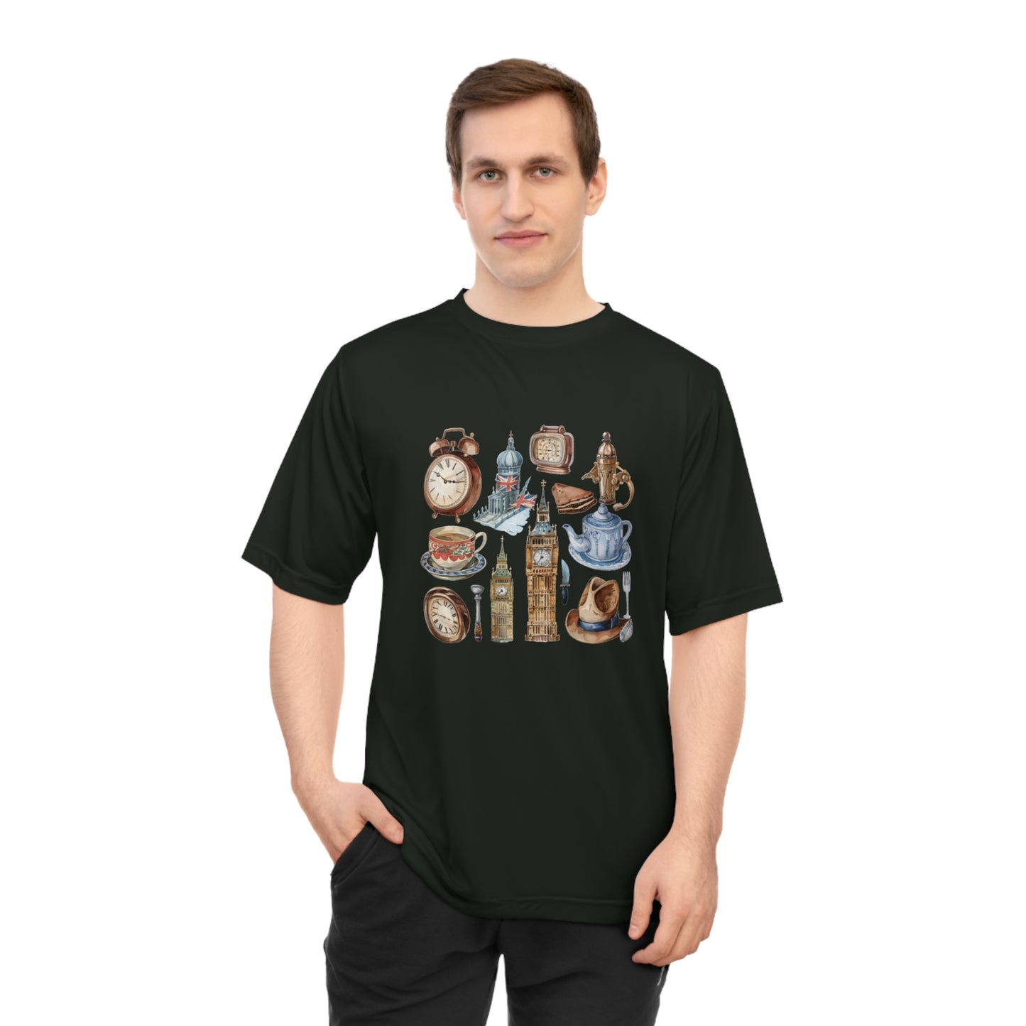 Unisex Zone Performance T-shirt - Timeless England - Vintage Icon Collection