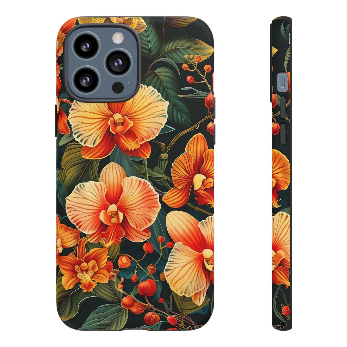 Floral Phone Case - Tough Cases, Protective Cover, Gift for Her, Smartphone Accessory, Floral Design, Nature-Inspired