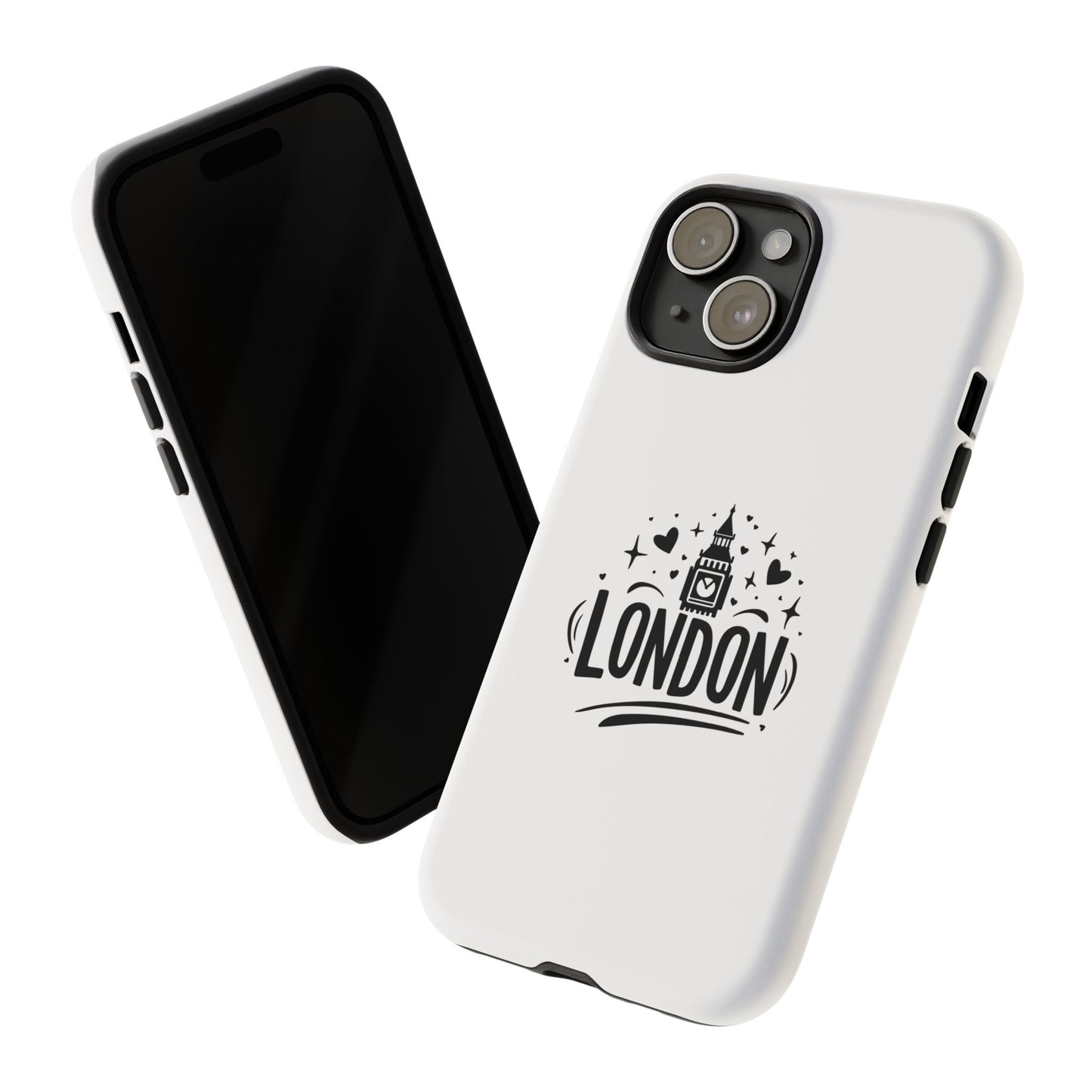Stylish Phone Case for London Lovers, London Gift, Travel Accessory, Unique Smartphone Case, Cityscape Phone Cover