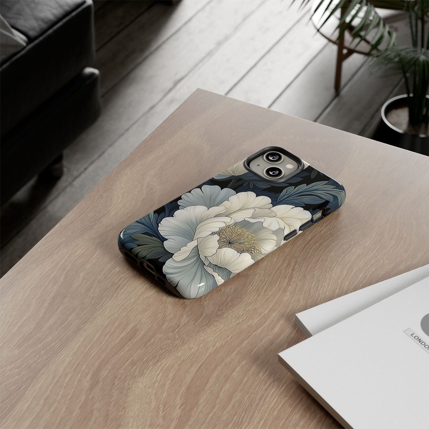 Floral Phone Case - Elegant Tough Cases for Nature Lovers, Stylish Protective Cover for Gifts, Birthdays, Mom's Day, Floral Design