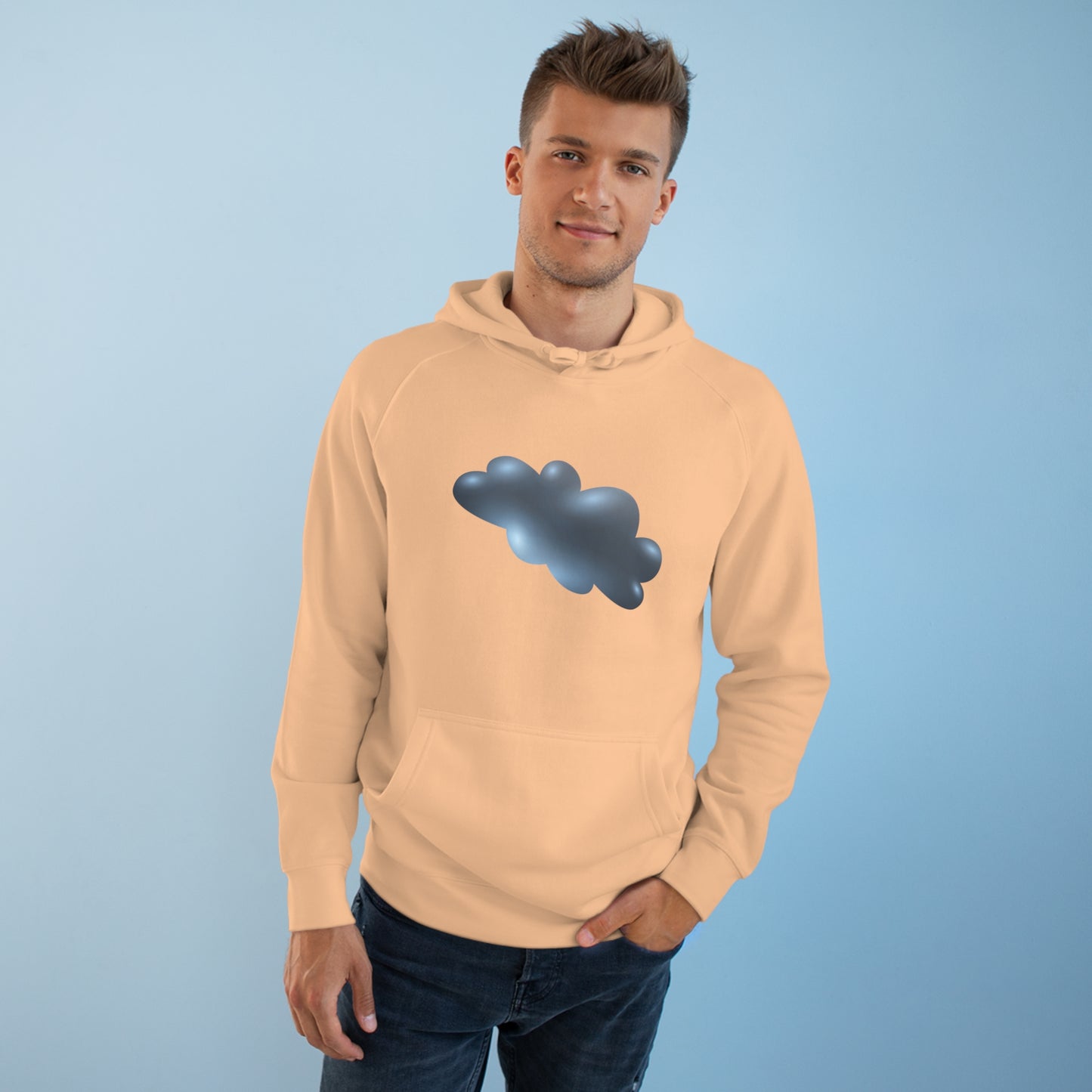 Unisex Hoodie Breathable - Serene Cloudscape
