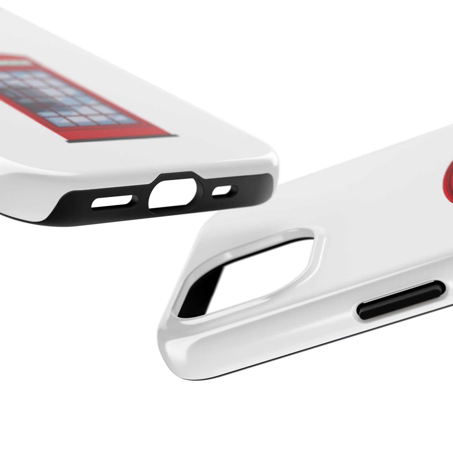 Stylish Phone Case with Vintage Telephone Design