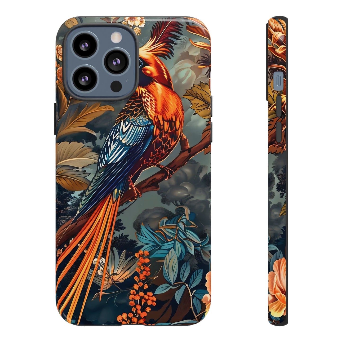 Tough Cases: Vibrant Bird Phone Case, Nature Lover Gift, Outdoor Adventure Accessory, Phone Protection, Wildlife Enthusiast