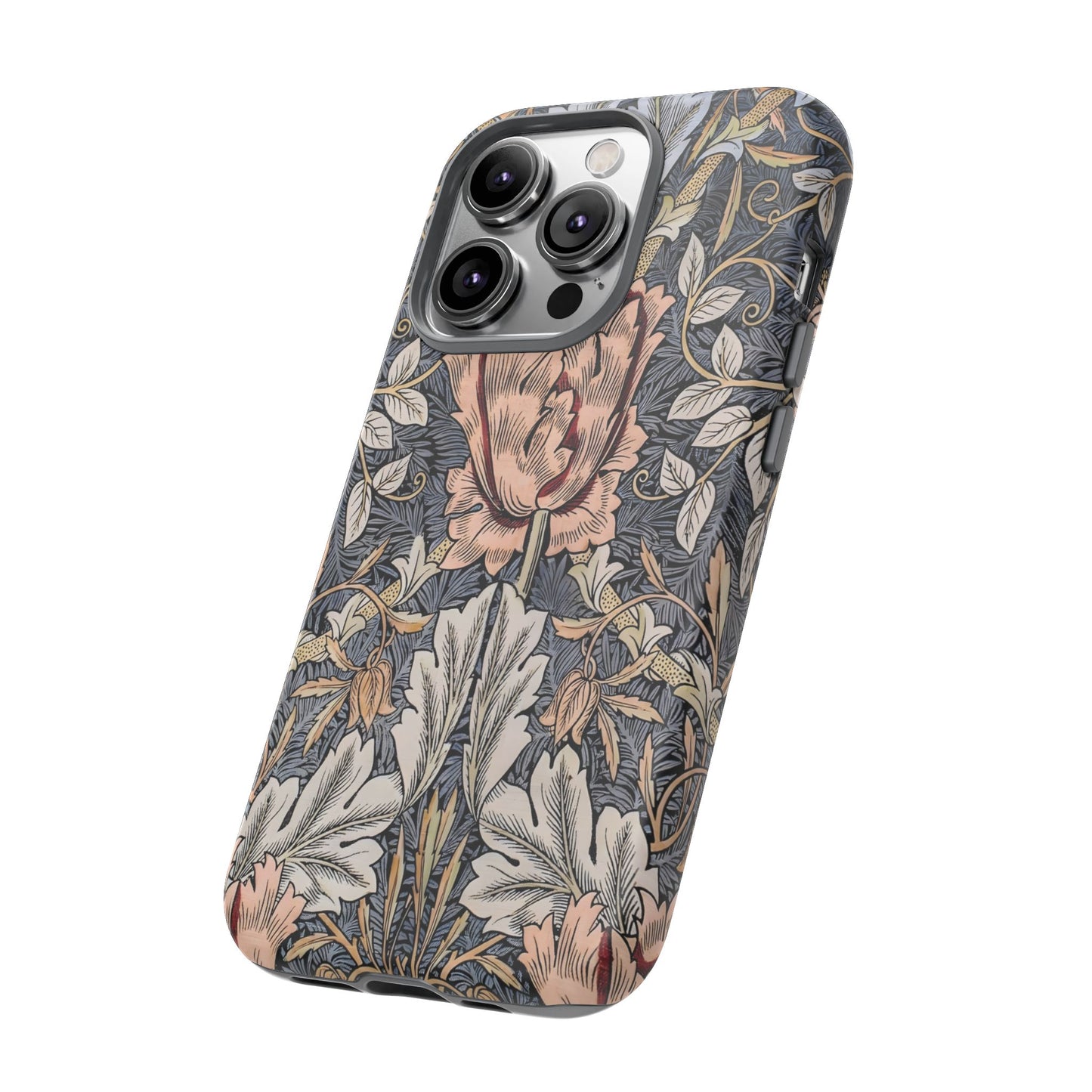 Floral Phone Case, Tough Cases for Stylish Protection, Flower Design, Gift for Her, Phone Accessories, Trendy Mobile Covers