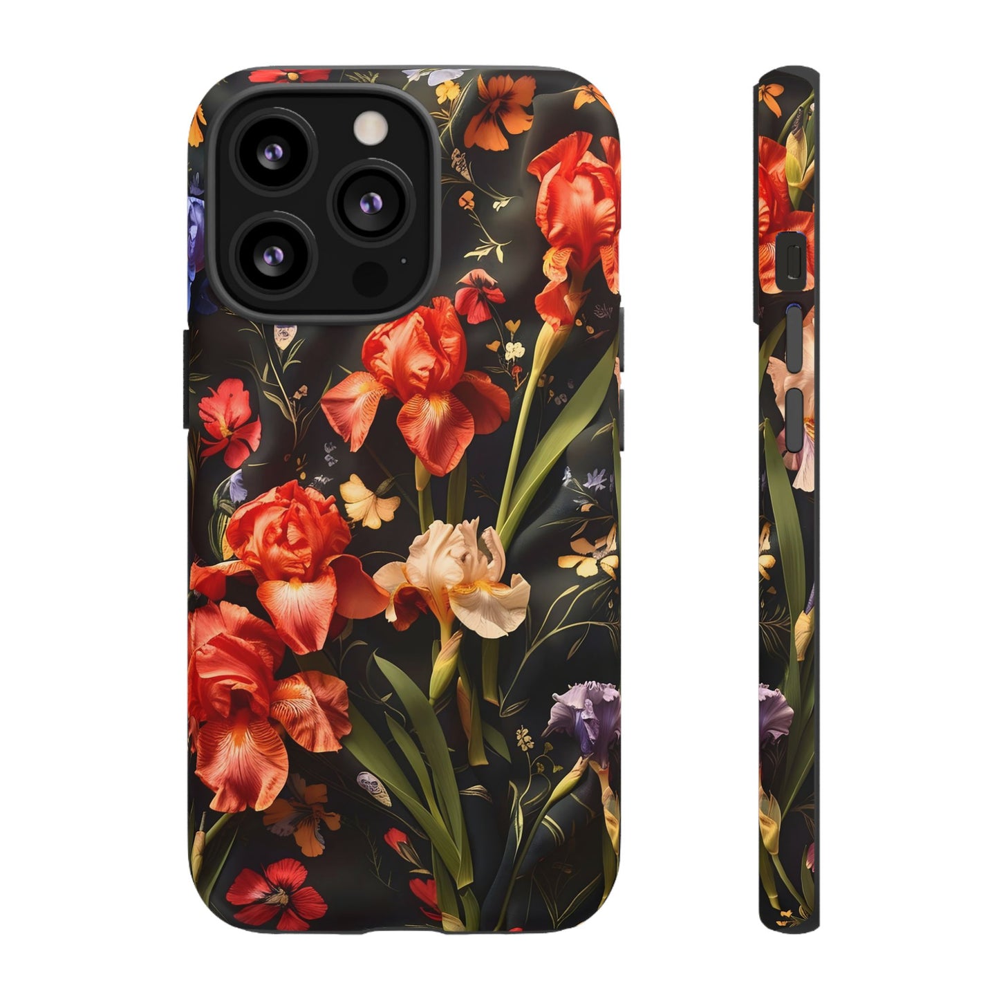 Floral Tough Case for Phone, Durable Protective Phone Cover, Gift for Flower Lovers, Phone Accessories, Spring Vibes