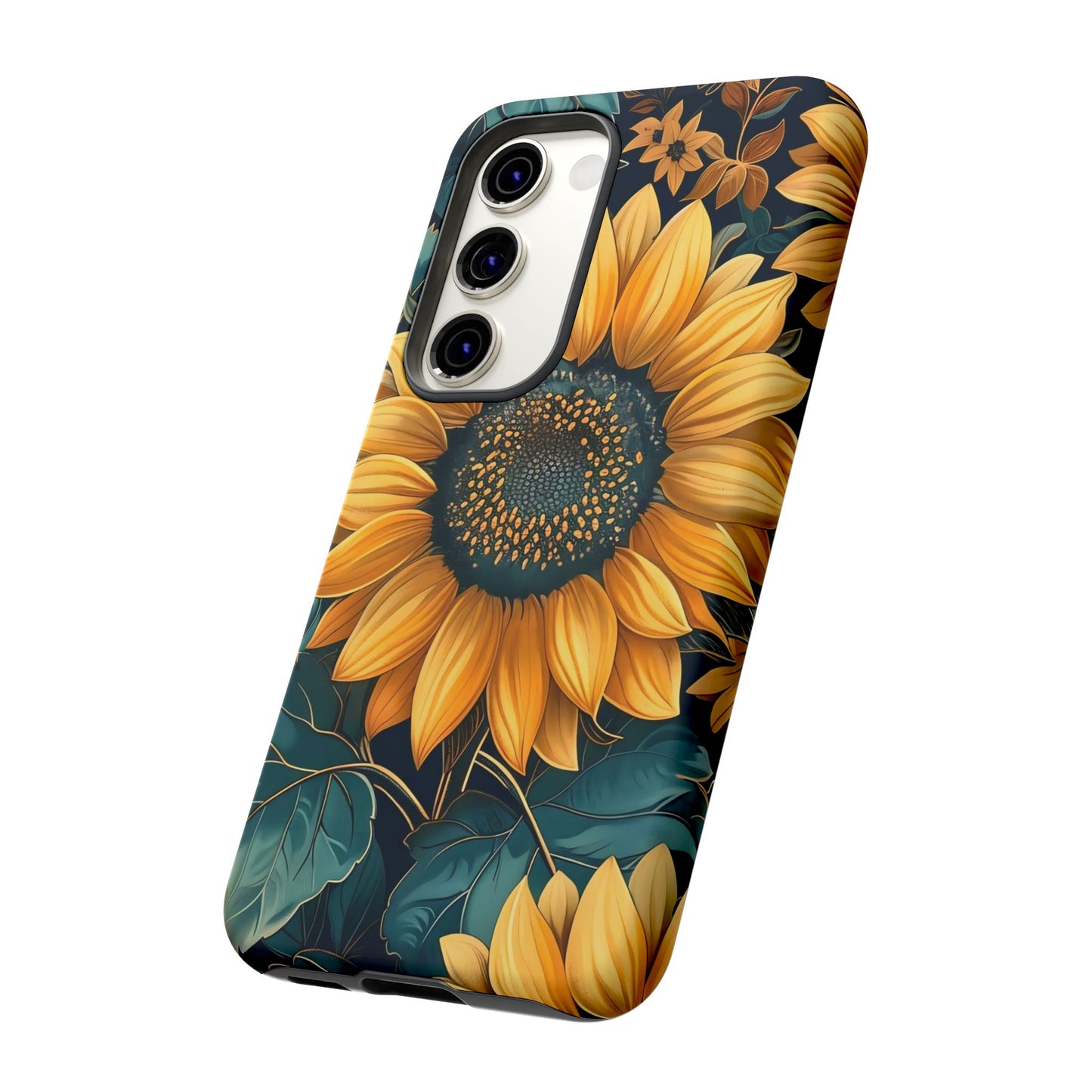 Sunflower Phone Case - Bright Floral Design, Stylish Tough Cover for Sunflower Lovers, Gift for Plant Enthusiasts, Mom Gift, Nature Lovers