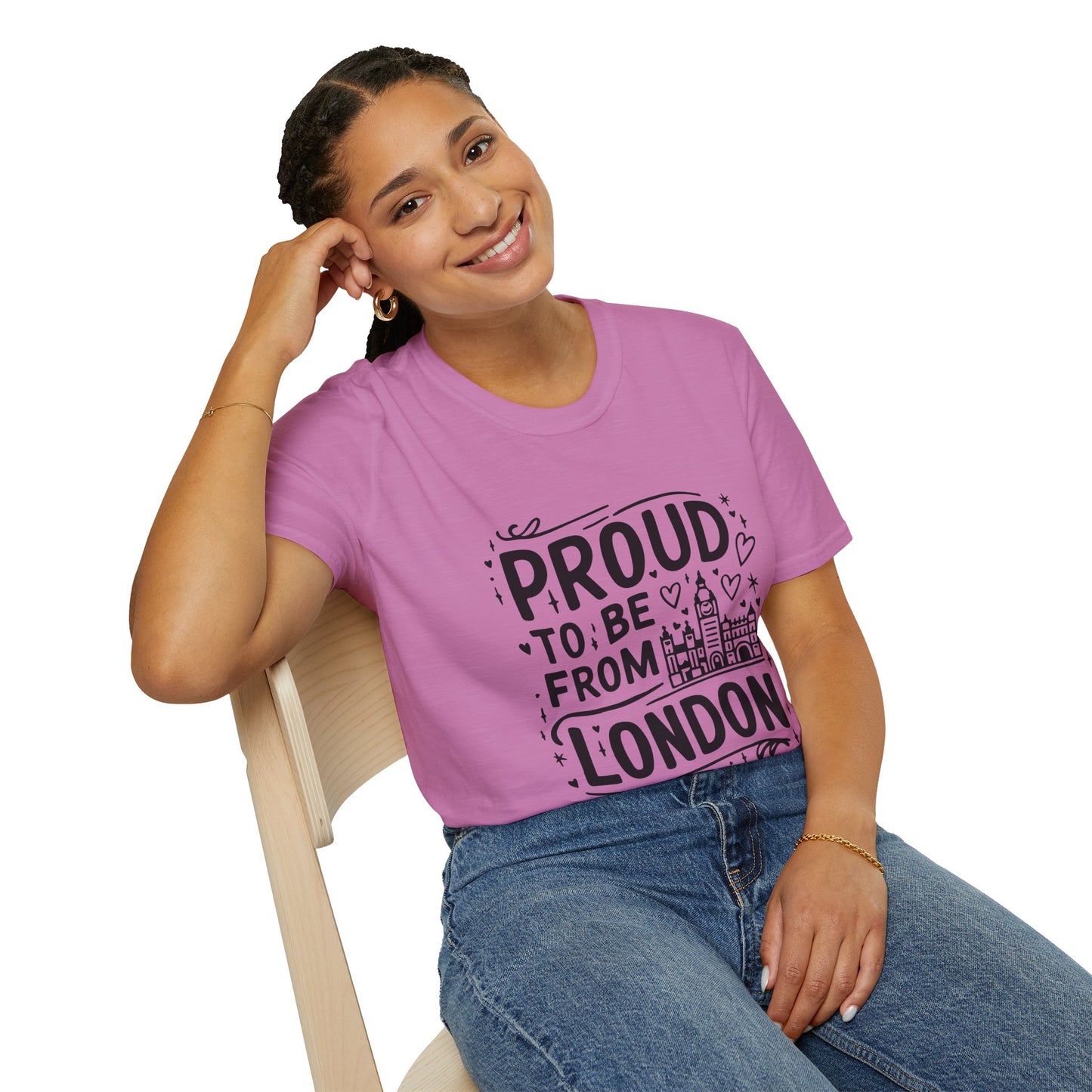 Unisex Softstyle T-Shirt - Proud to be from London