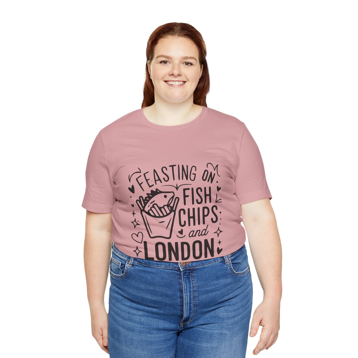 Unisex Jersey Short Sleeve Tee - Fsih Chips and London