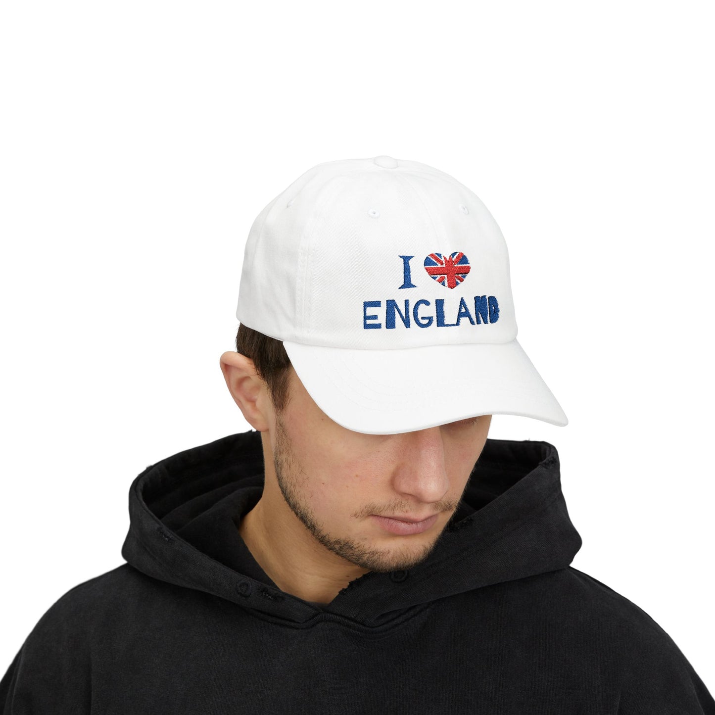 Classic Dad Cap - I England, Stylish Hat for UK Lovers, Perfect Gift for Travelers, Casual Outdoor Accessory, Everyday Wear