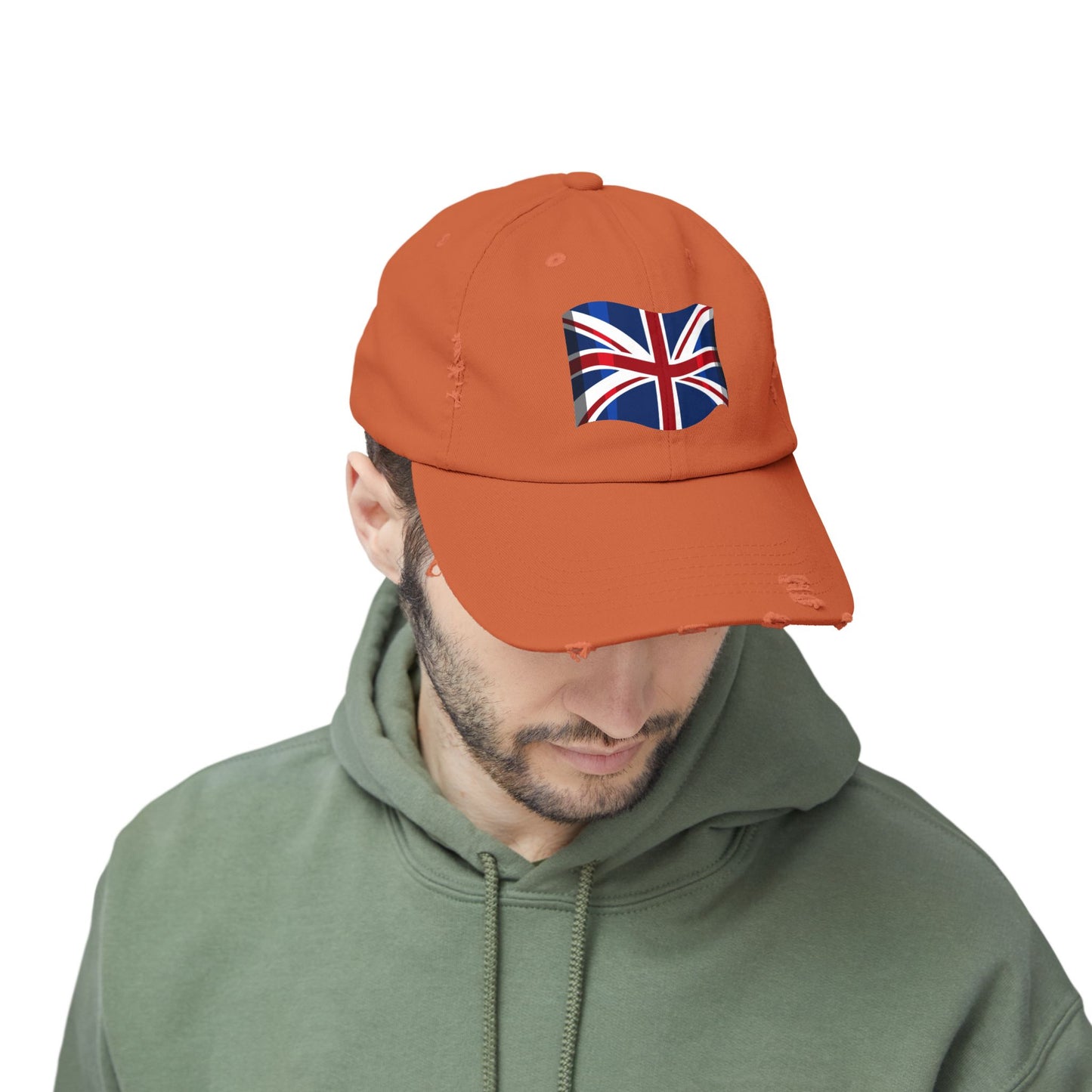 Vintage UK Flag Distressed Cap | Unisex Accessories, Casual Style, Gift for Him & Her, Summer Hat, Festival Wear
