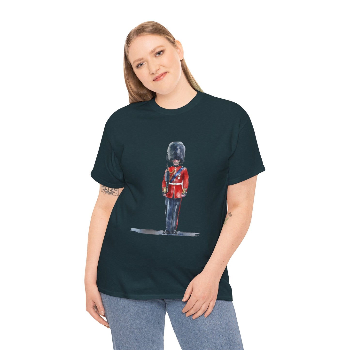 Unisex Heavy Cotton Tee - The Scarlet Soldier - Bodmin Keep Museum