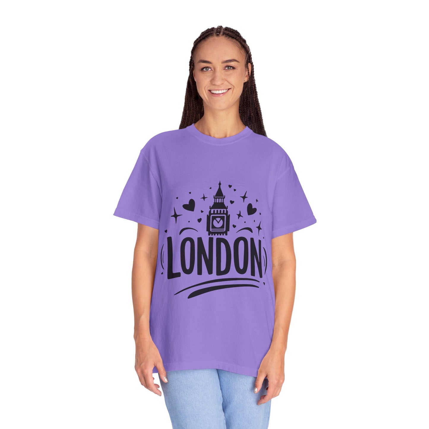 Unisex Garment-Dyed T-shirt - Lovely London