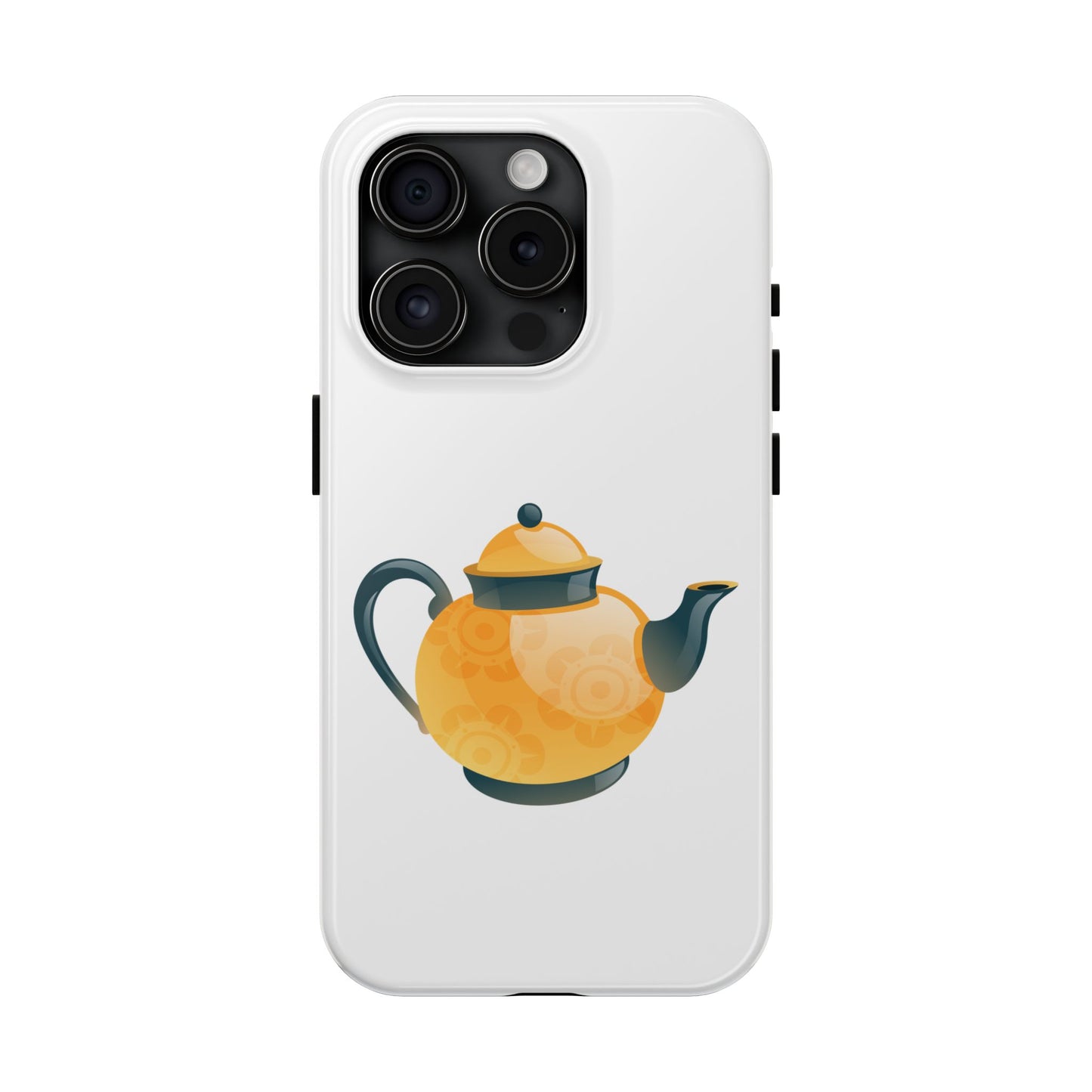 Colorful Teapot Phone Case, Quirky Cell Phone Cover, Unique Gift for Tea Lovers, Stylish Protection, Fun Phone Accessories