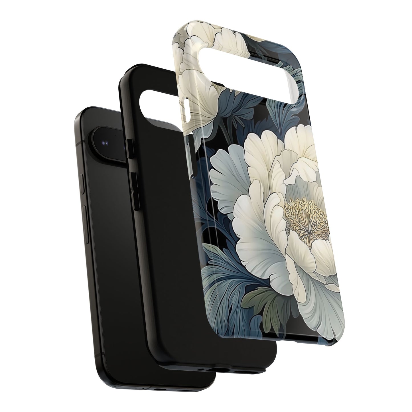 Floral Phone Case - Elegant Tough Cases for Nature Lovers, Stylish Protective Cover for Gifts, Birthdays, Mom's Day, Floral Design
