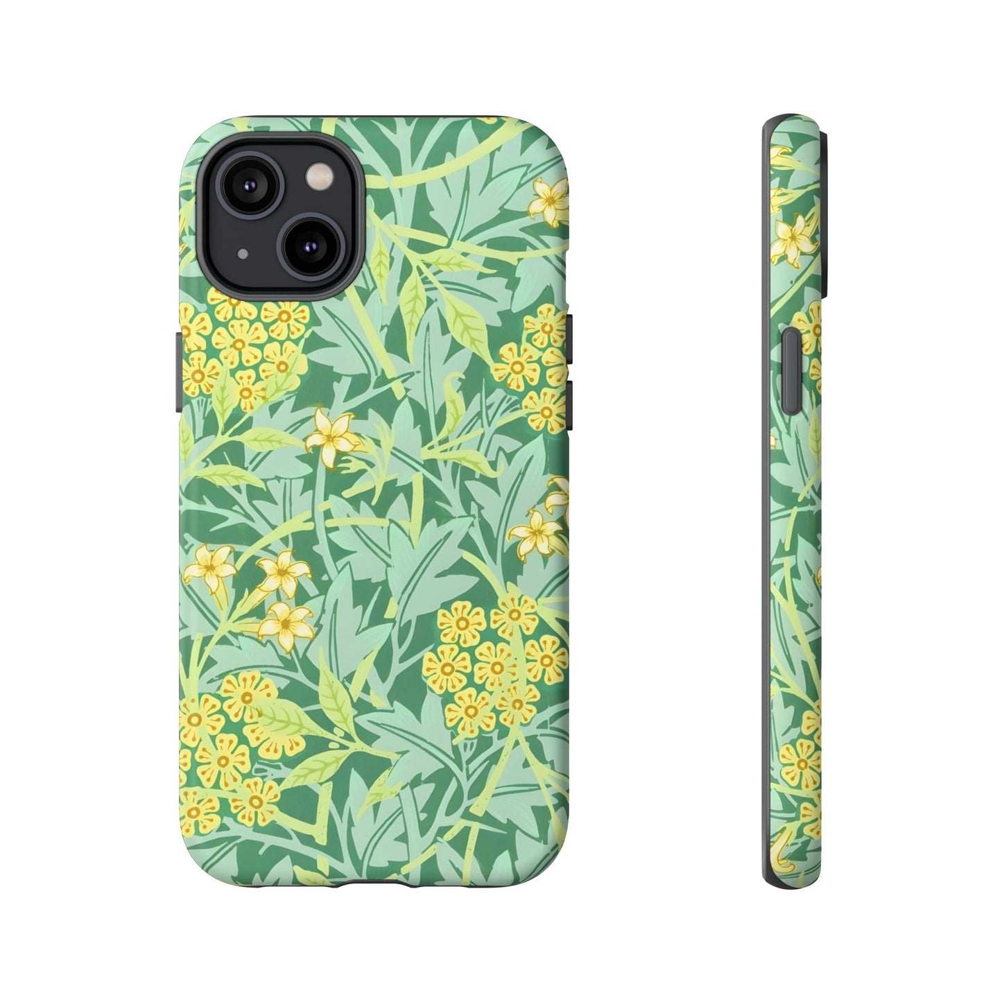 Tough Cases Organic Floral Phone Case, Stylish iPhone Cover, Eco-Friendly Gift, Nature Lover Accessory, Spring Decor, Unique Phone Protector