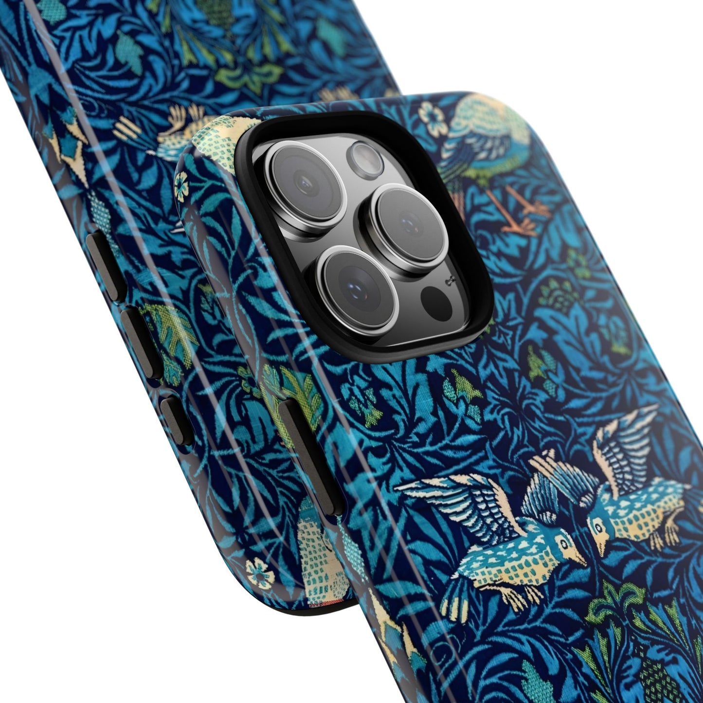 Elegant Bird Pattern Phone Case | Nature Lover Gift, Stylish Mobile Cover, Floral Design, Eco-Friendly, Unique Cell Phone Protector
