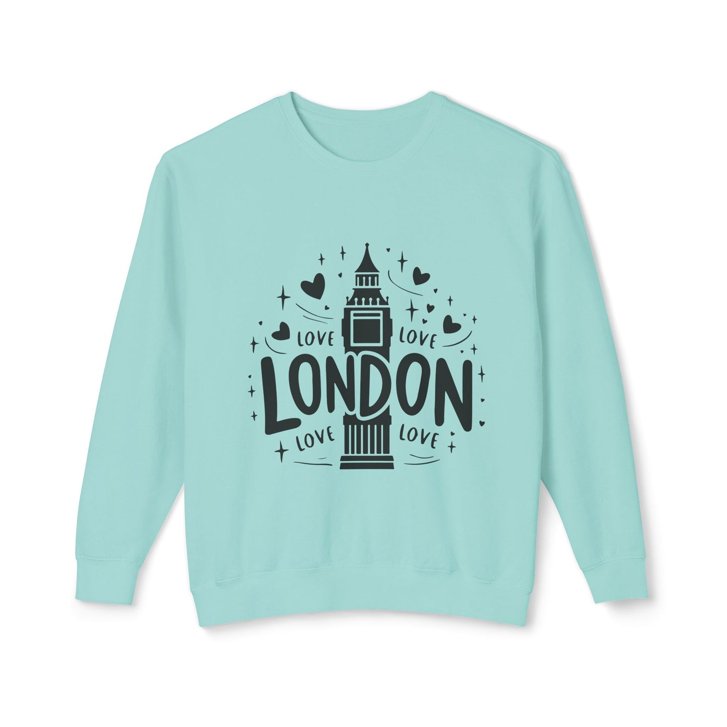 Unisex Lightweight Crewneck Sweatshirt - Love London