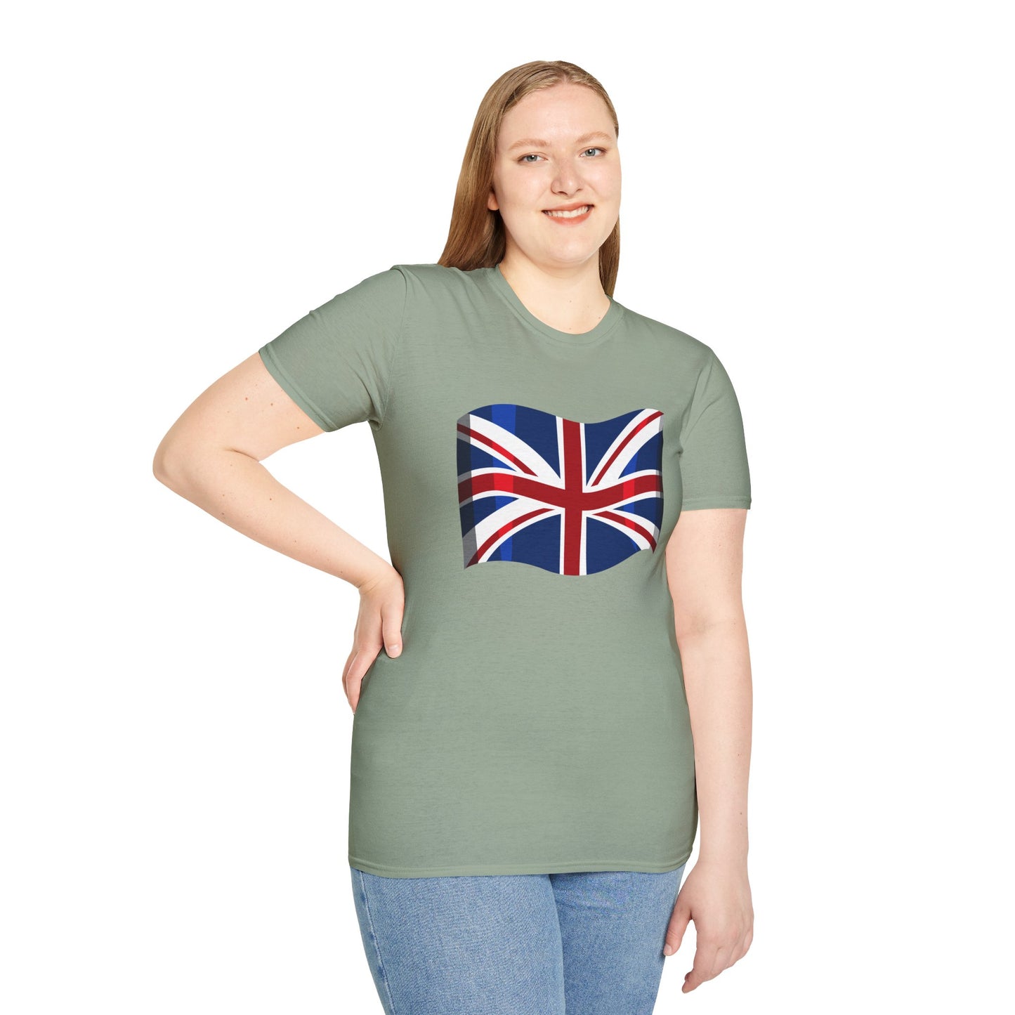 Unisex Softstyle T-Shirt - The Union Jack - Symbol of Britain