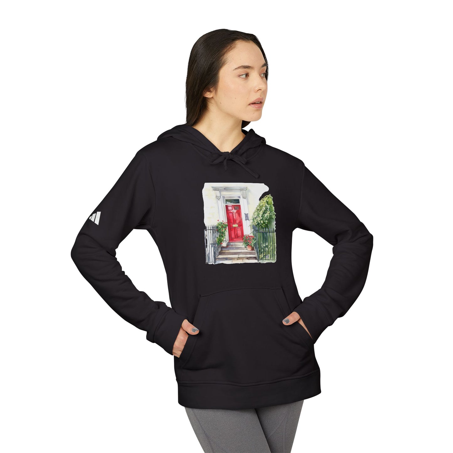 adidas Unisex Fleece Hoodie - British Nature
