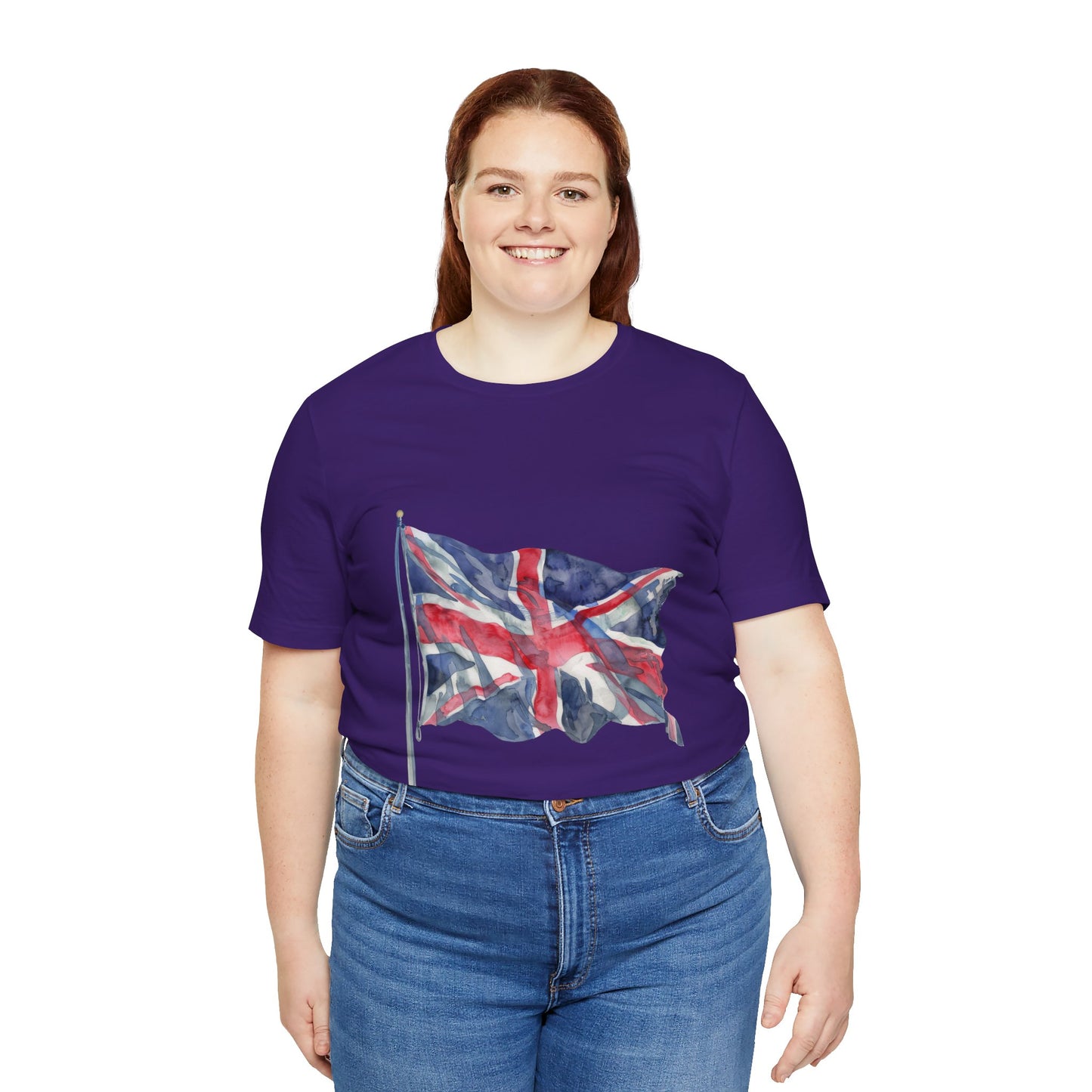 Unisex Jersey Short Sleeve Tee - British Flag - Iconic Union Jack Design