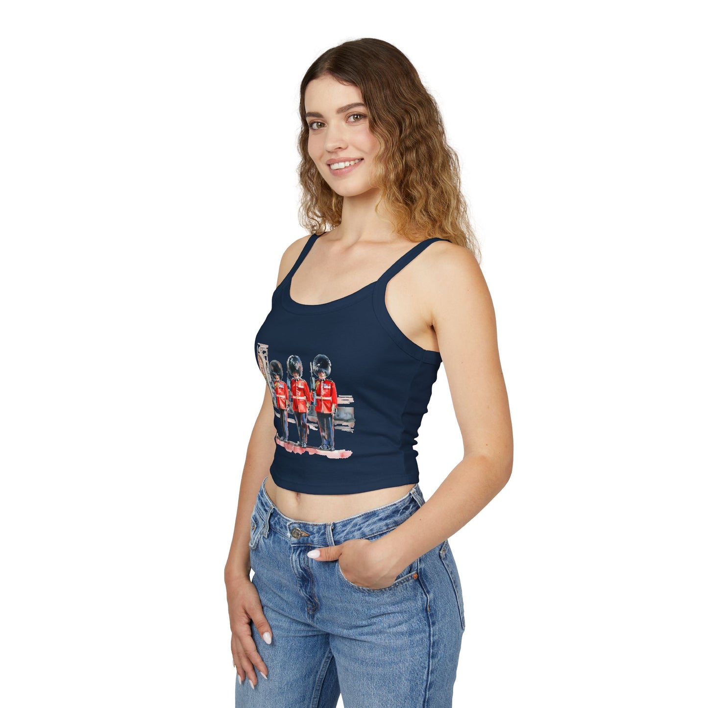 Women's Spaghetti Strap Tank Top - British Royal Guard