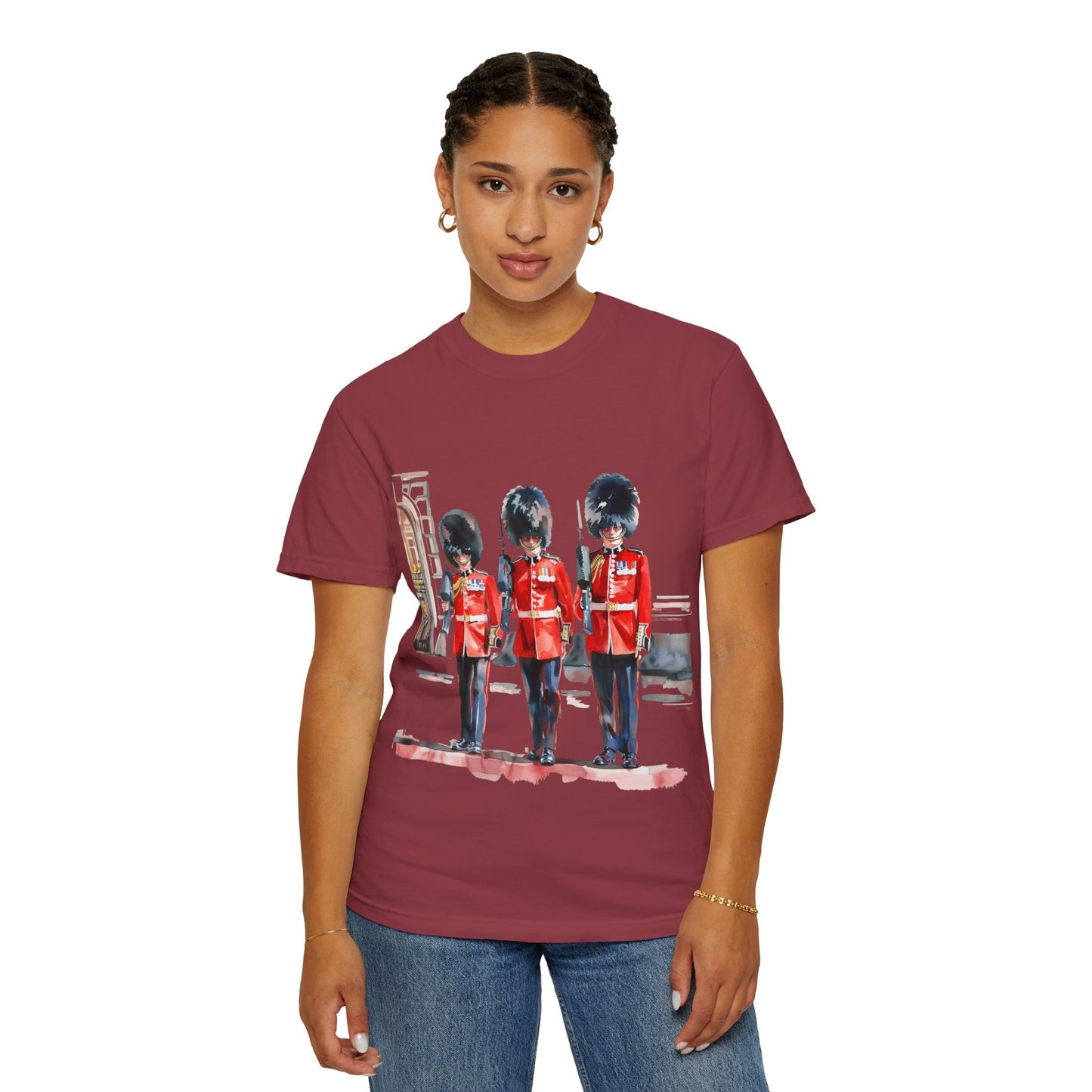 Unisex Garment-Dyed T-shirt - In Honor of Tradition - The Red Jacket Exhibit