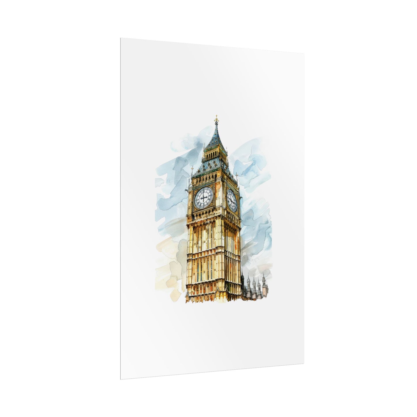 London Tower Rolled Posters