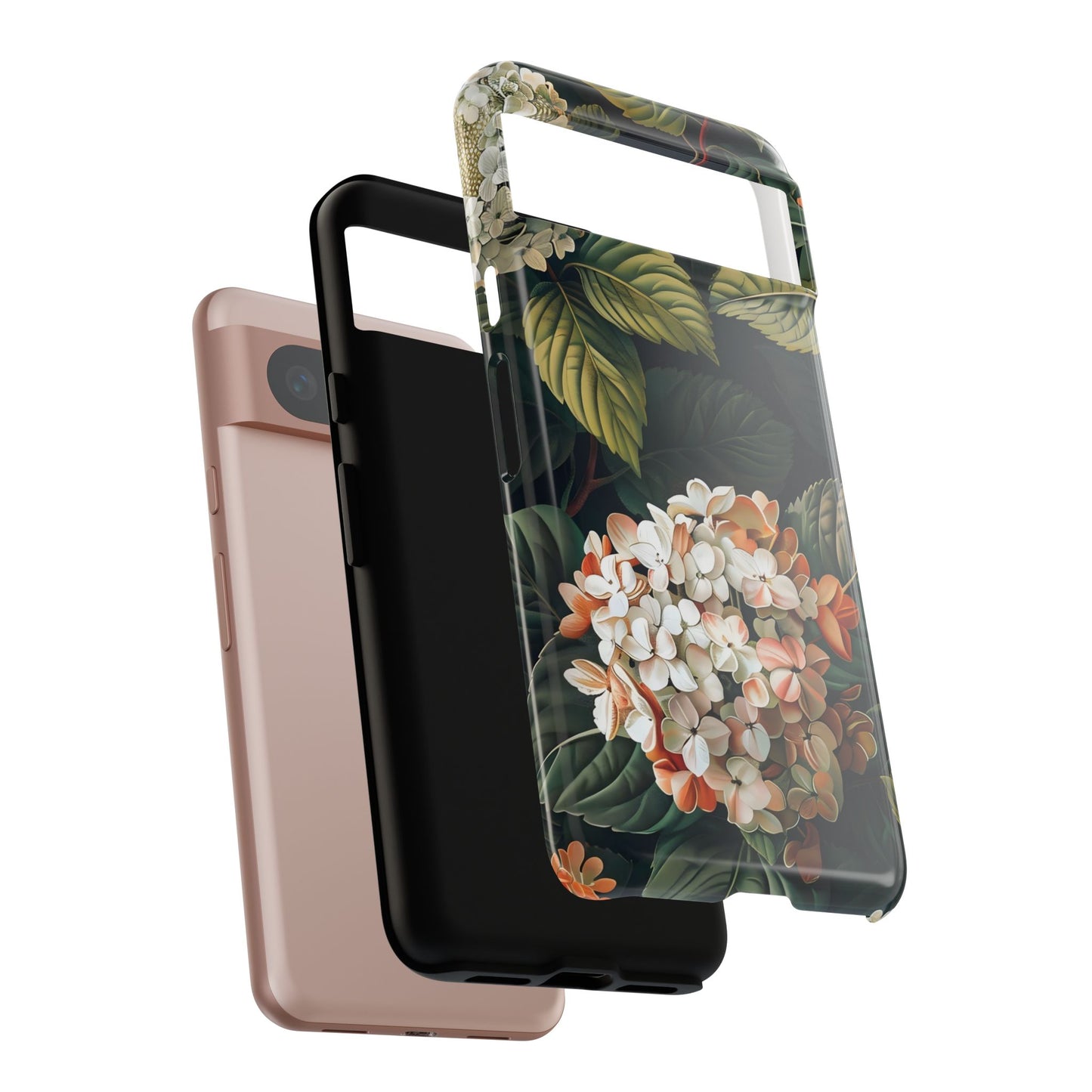 Floral Phone Case - Tough Cases, Nature Lover Gift, Floral Design, Botanical Phone Cover, Stylish Cellphone Accessory, Mother's Day Gift