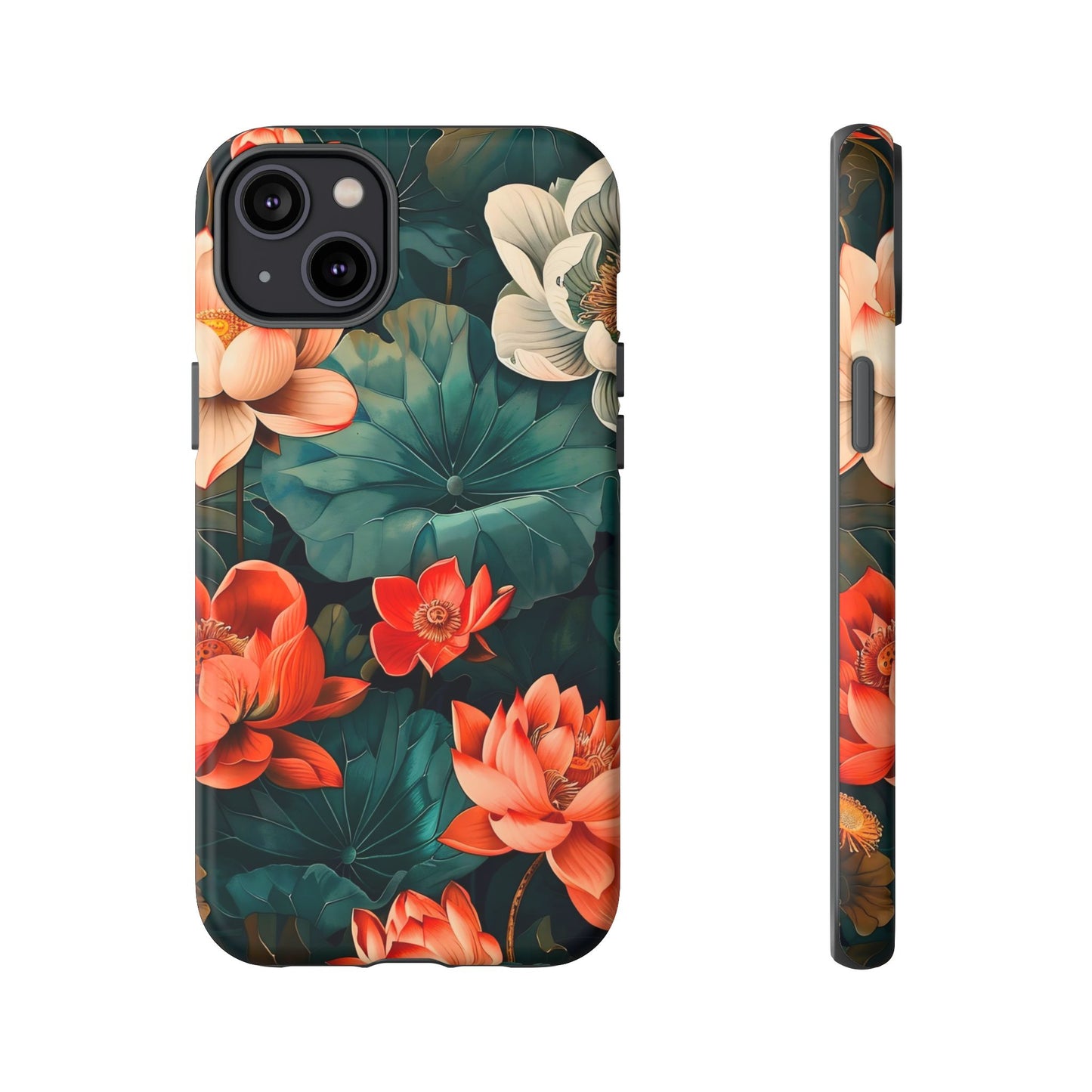 Flower Phone Case, Floral Phone Cover, Tough Case for Floral Lovers, Gift for Her, Stylish Tech Accessories