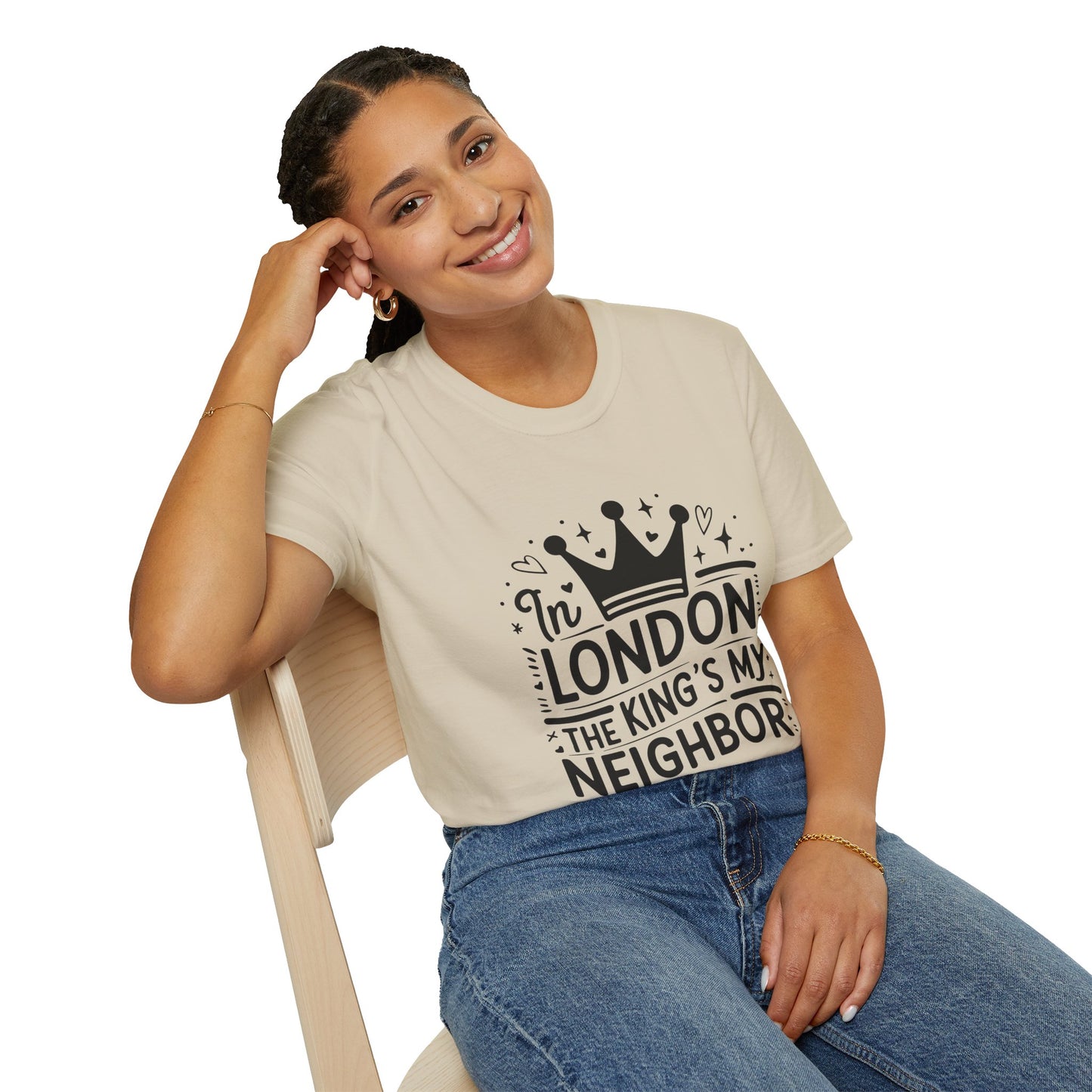 Unisex Softstyle T-Shirt - King's My Neighbour in London