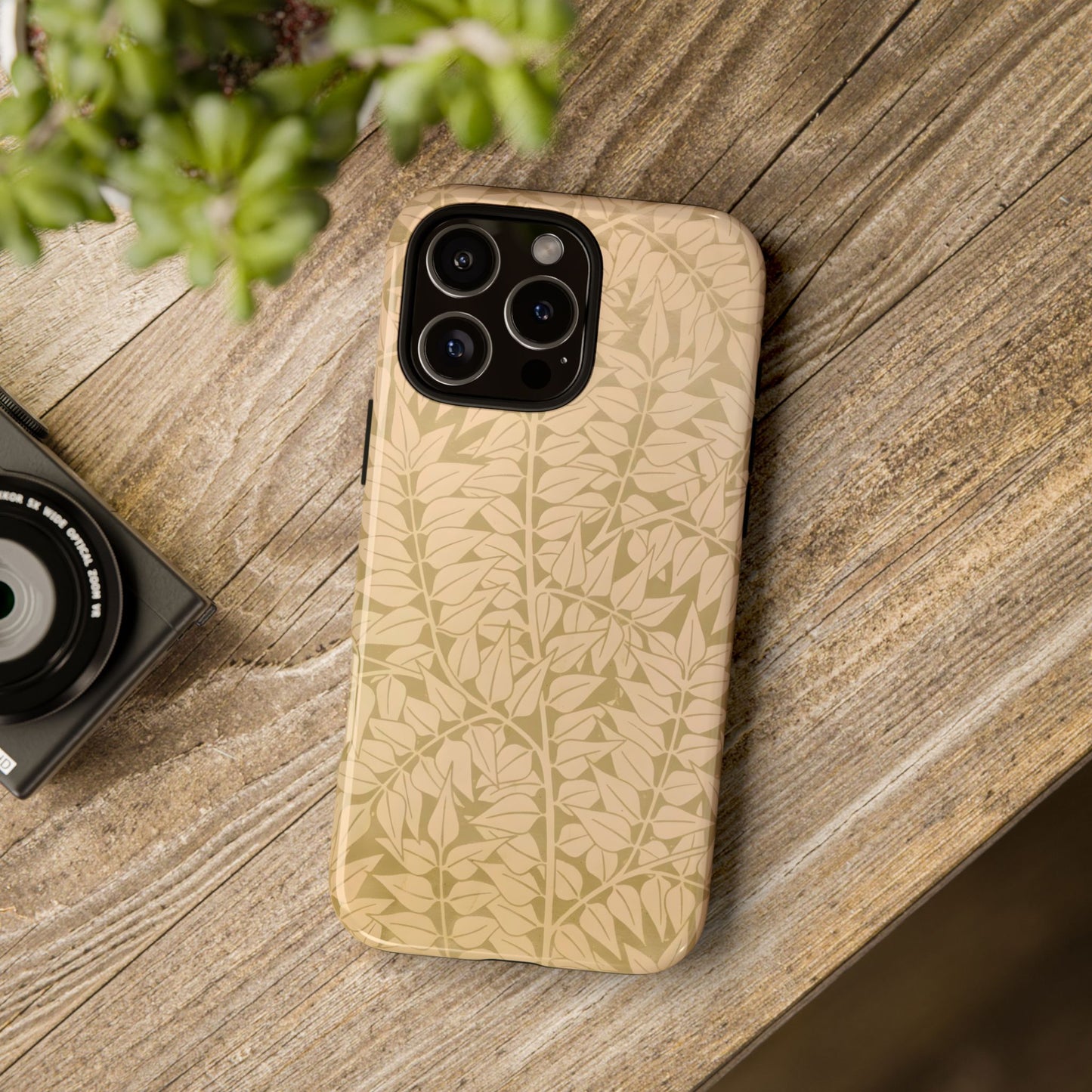 Nature-Inspired Phone Case, Botanical Phone Cover, Eco-Friendly Case, Stylish Protective Cover, Floral iPhone Case