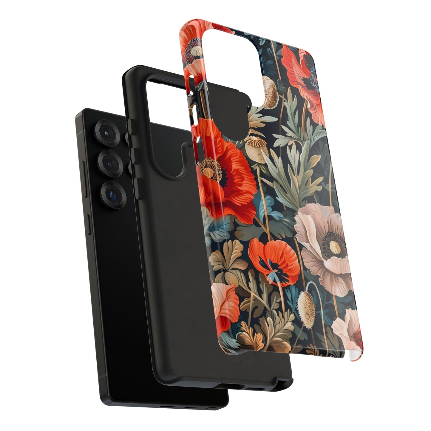 Floral Phone Case - Tough Cases, Flower Design, Chic Tech Accessories, Stylish Gifts, Unique Phone Protectors