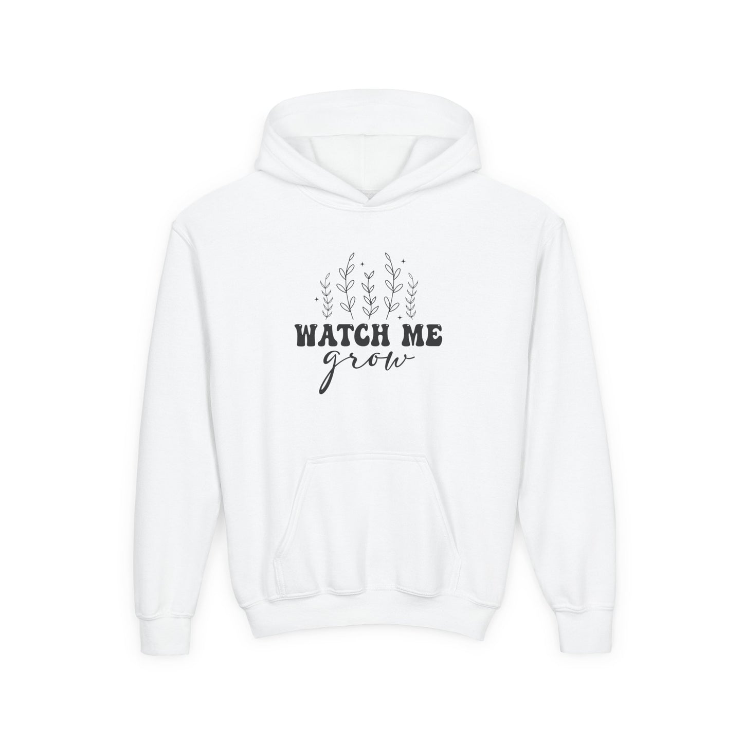 Inspirational Youth Hoodie - "WATCH ME GROW"